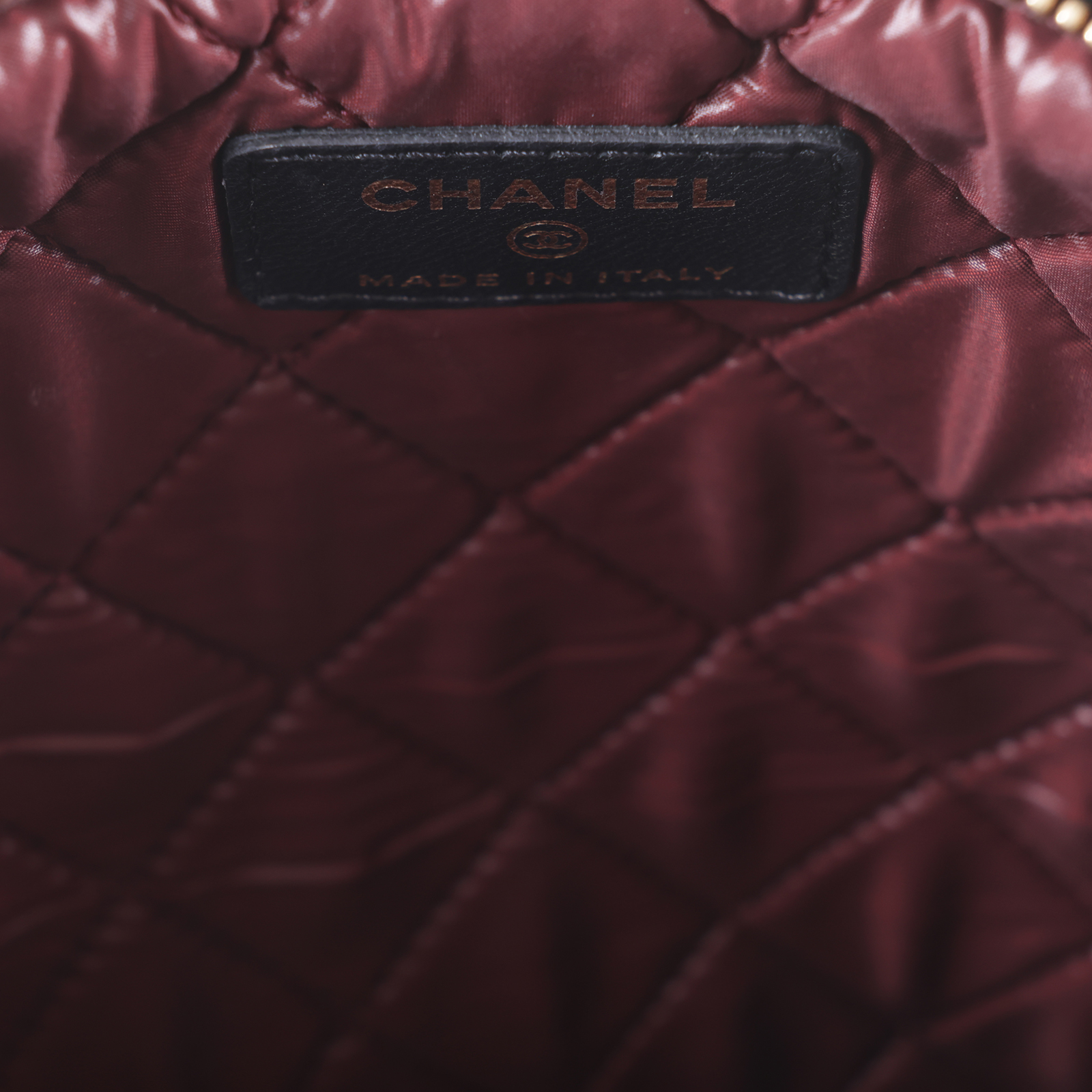 香奈兒 CHANEL CC LOGO 手拿包  21開黑金羊手拿包 防塵袋/保證卡