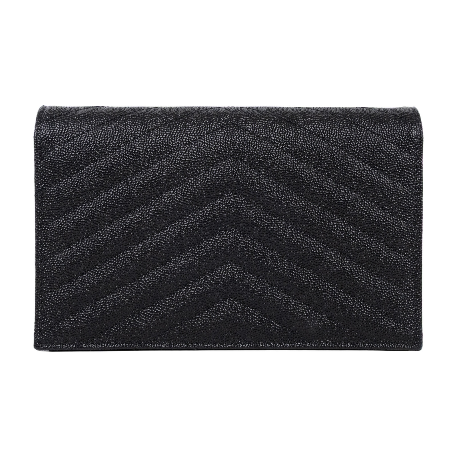 聖羅蘭 YSL SAINT LAURENT Cassandre 信封袋式 鏈條 錢包 銀色五金 742920BOW02  原廠盒子/防塵袋/背帶/收據