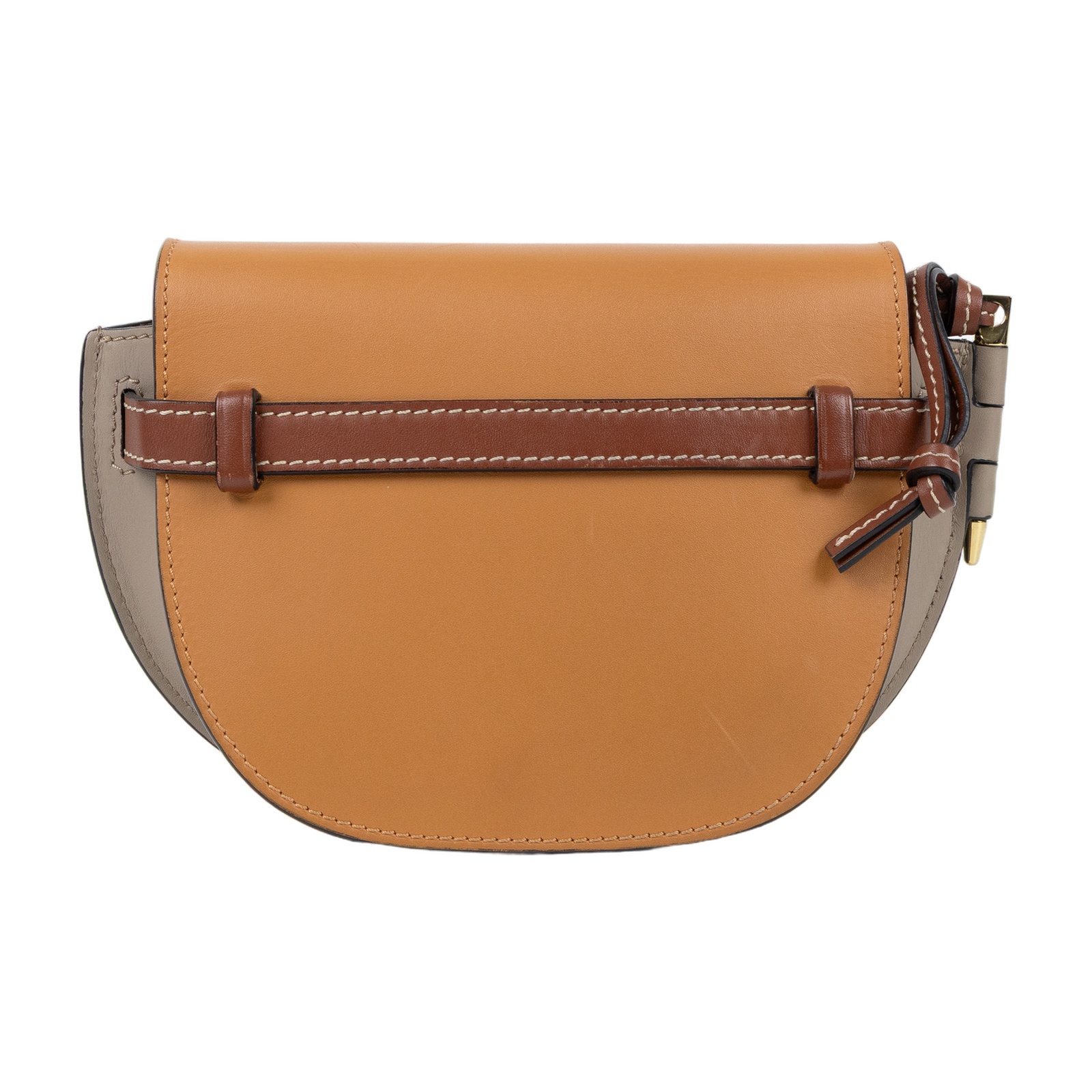 羅意威 LOEWE Mini Gate Dual bag 迷你 小牛皮 肩背包 A650N46X08 焦糖雙色MINI GATE 防塵袋