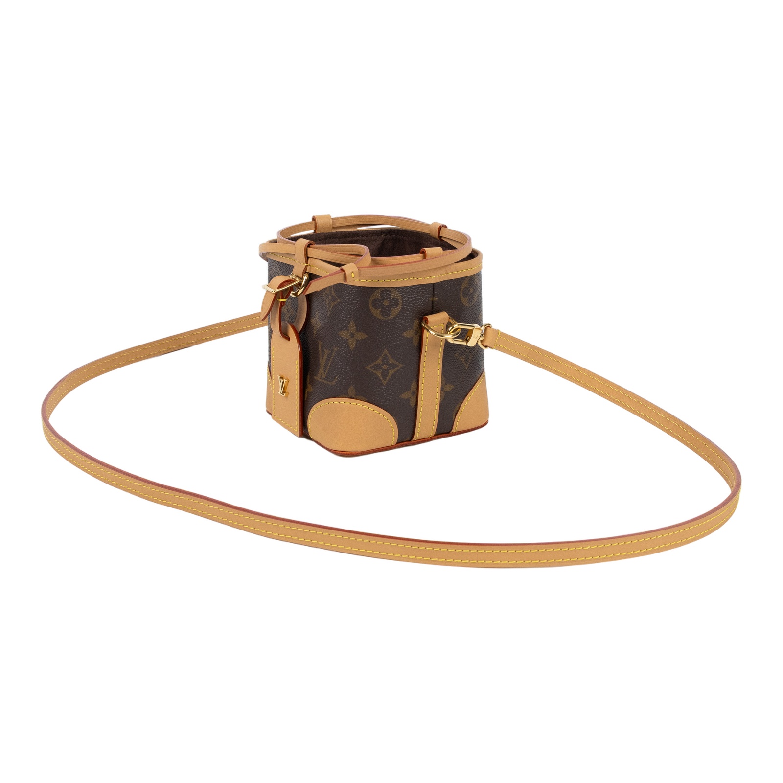 路易威登 LOUIS VUITTON Noé Purse 束口水桶包 M57099 原花迷你小水桶 原廠盒子/防塵袋/背帶/吊牌