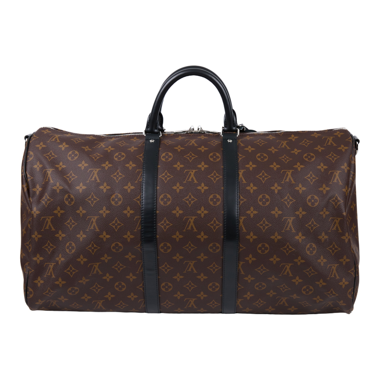路易威登 LOUIS VUITTON Keepall Bandoulière 55 波士頓包 旅行袋 M56714 晶片款  防塵袋/背帶/吊牌/鎖組/購買證明(晶片消磁)