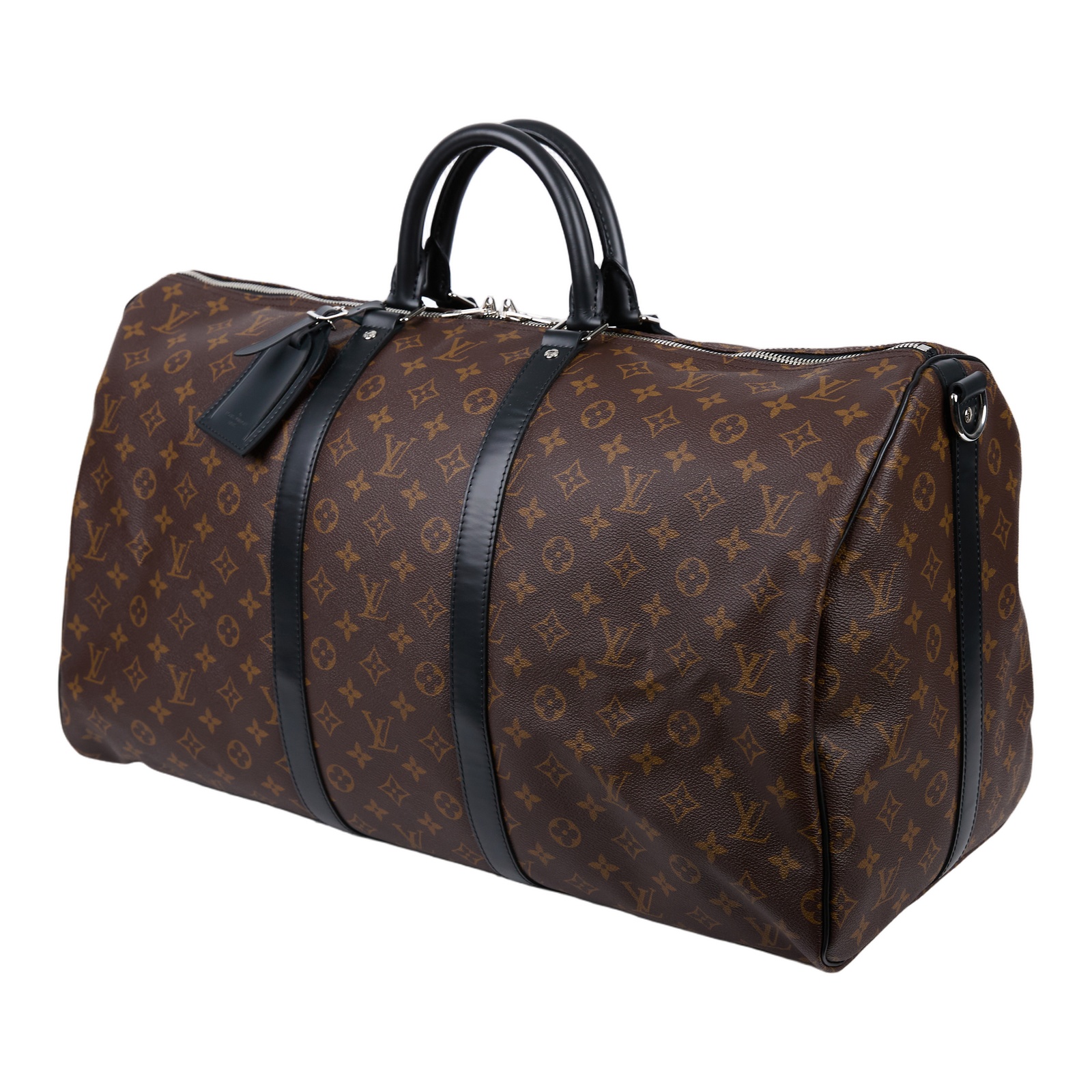 路易威登 LOUIS VUITTON Keepall Bandoulière 55 波士頓包 旅行袋 M56714 晶片款  防塵袋/背帶/吊牌/鎖組/購買證明(晶片消磁)
