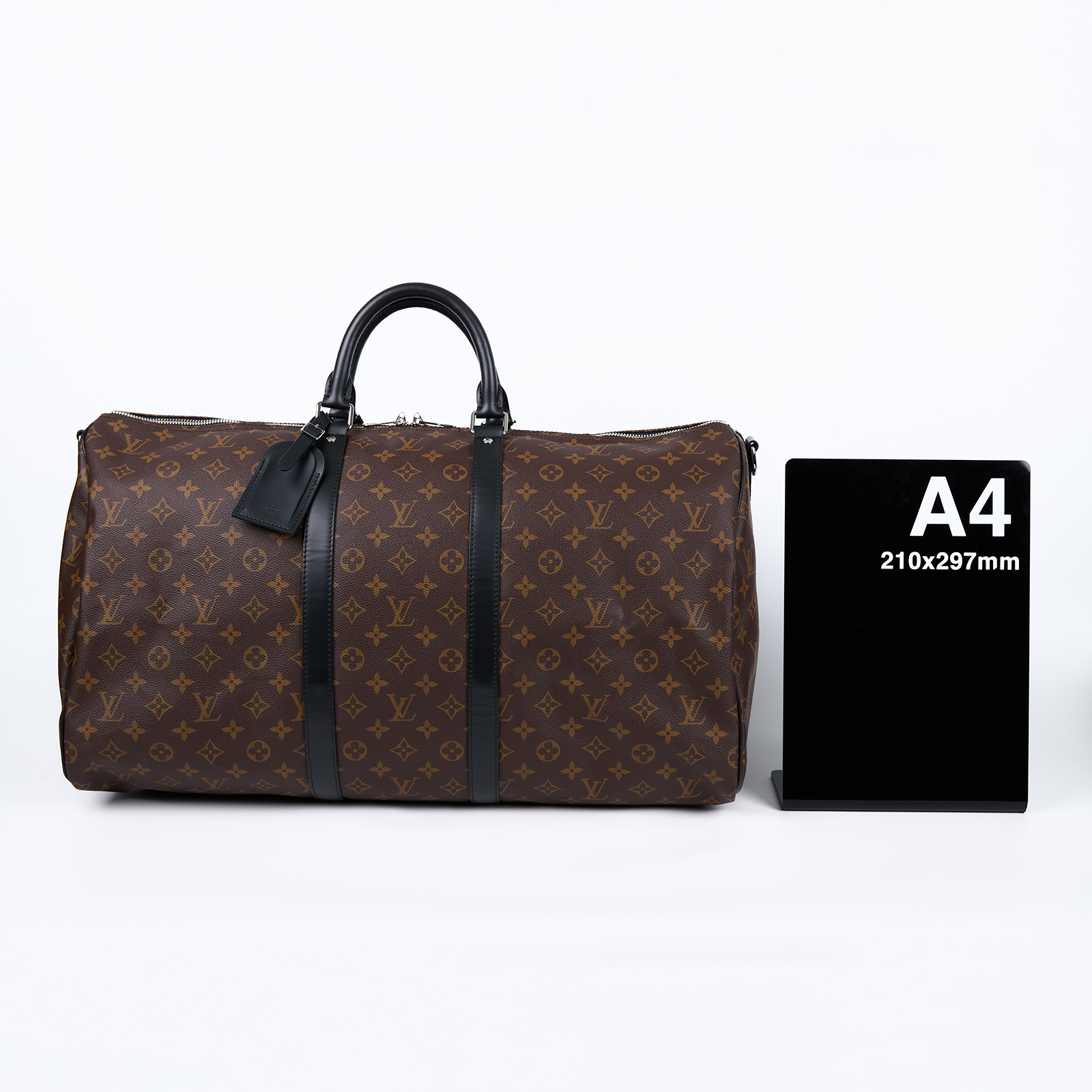 路易威登 LOUIS VUITTON Keepall Bandoulière 55 波士頓包 旅行袋 M56714 晶片款  防塵袋/背帶/吊牌/鎖組/購買證明(晶片消磁)
