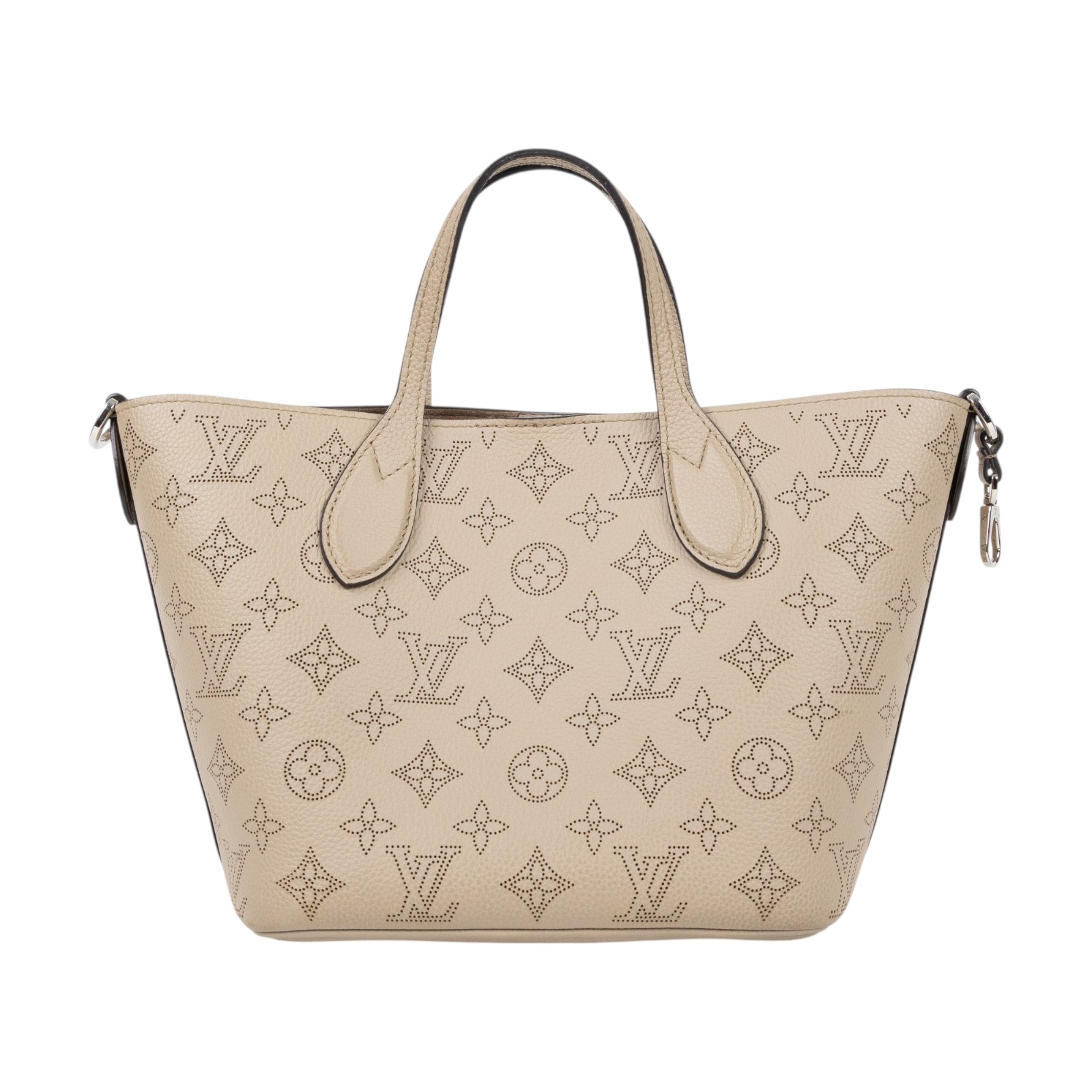 路易威登 LOUIS VUITTON Blossom PM 手提袋 灰色 M21849 晶片款  原廠盒子/防塵袋/背帶/內袋/吊飾/購買證明/發票