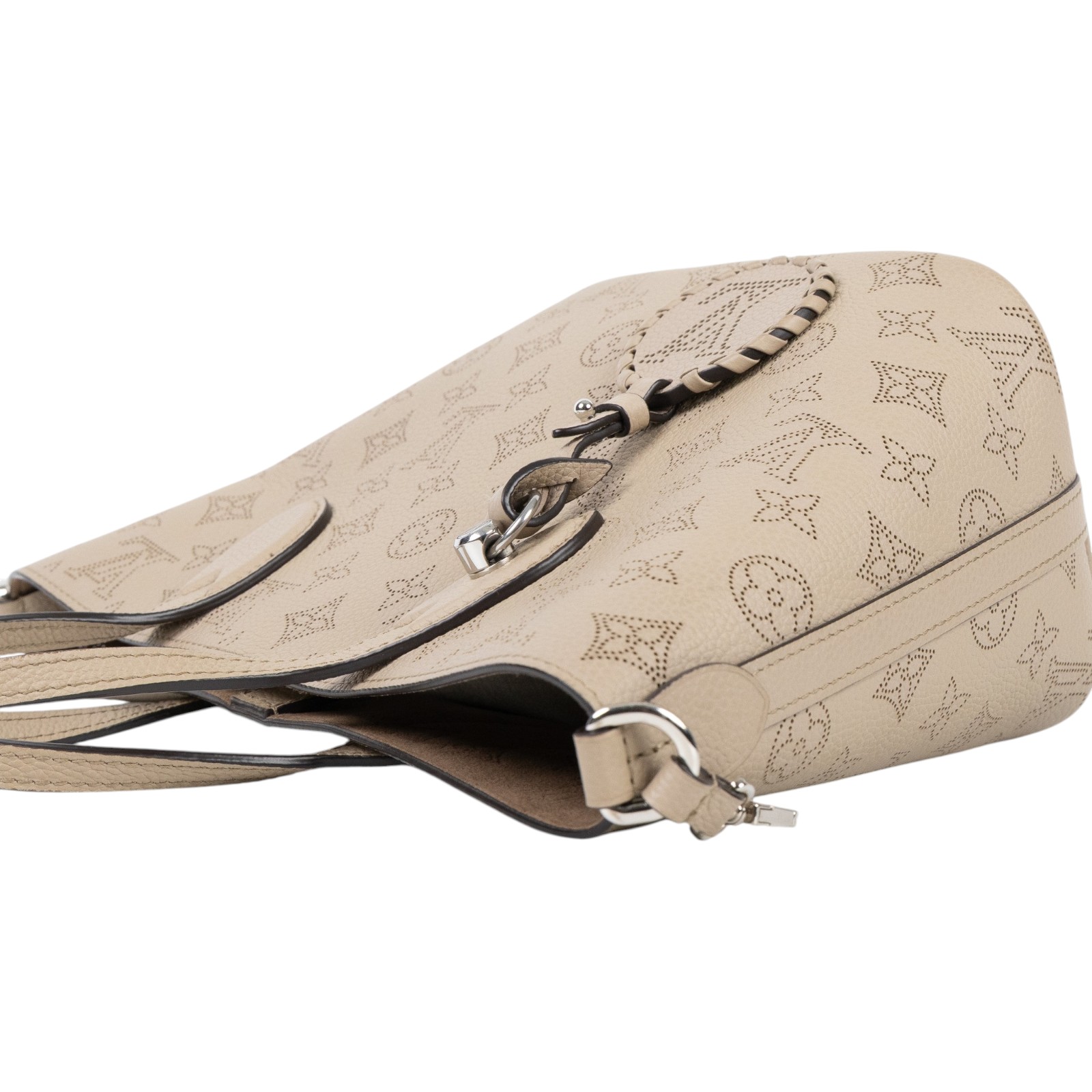 路易威登 LOUIS VUITTON Blossom PM 手提袋 灰色 M21849 晶片款  原廠盒子/防塵袋/背帶/內袋/吊飾/購買證明/發票