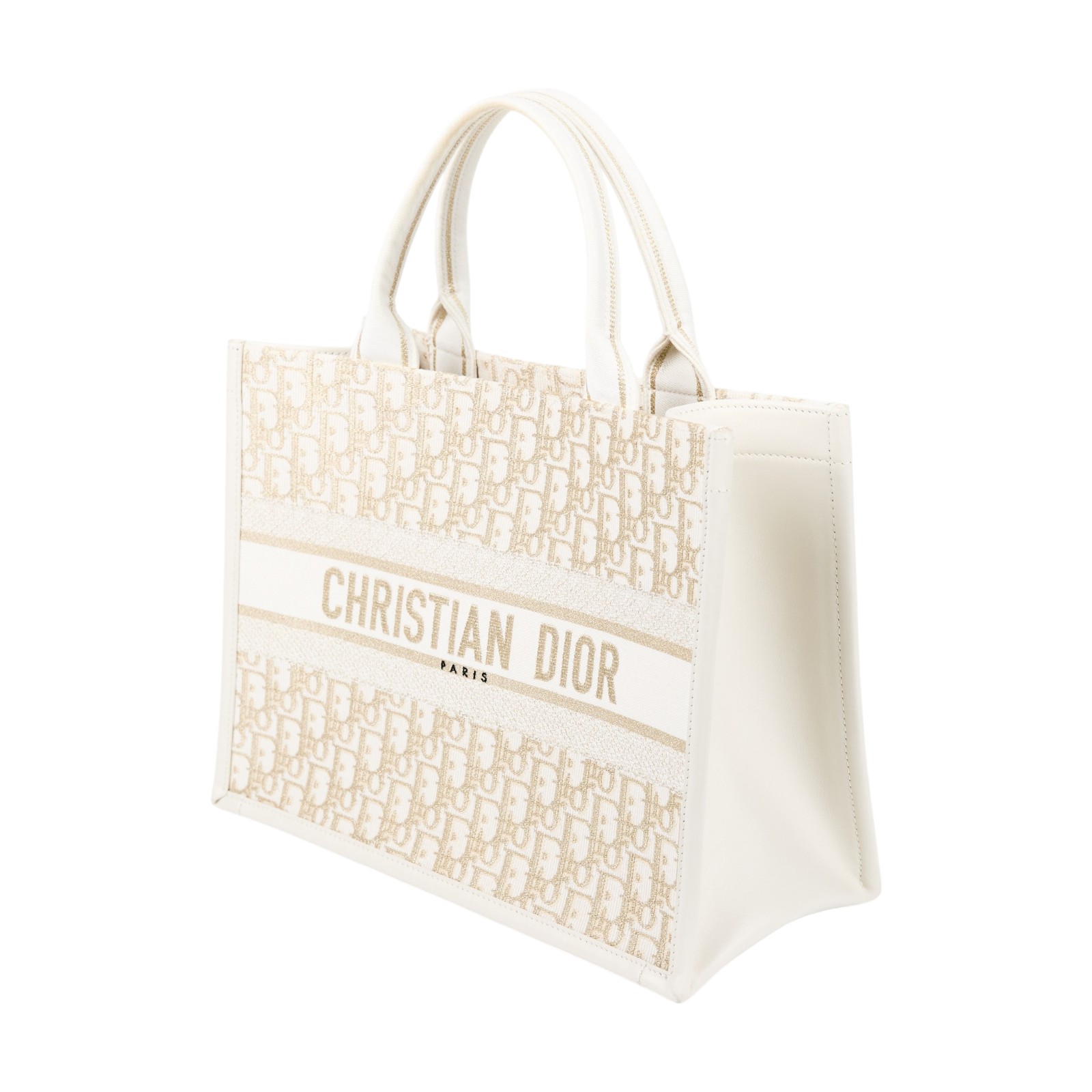 迪奧 CHRISTIAN DIOR Book Tote 托特包 中型 M1324CZDL  原廠盒子/防塵袋/背帶/保證卡