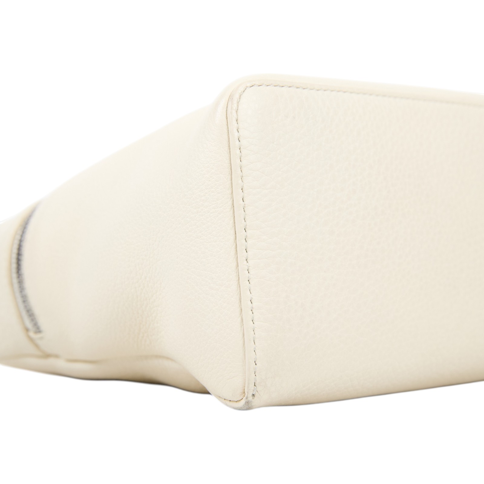 諾悠翩雅 LORO PIANA Extra Pocket L27 手提肩背包 FAN4043 白牛皮L27包 原廠盒子/防塵袋/收據/背帶