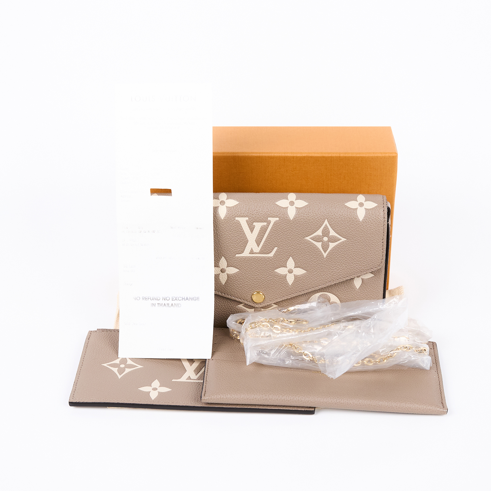 路易威登 LOUIS VUITTON Félicie Pochette 斜背包 肩背包 WOC M82610 晶片款  原廠盒子/防塵袋/背帶/內袋2/購買證明