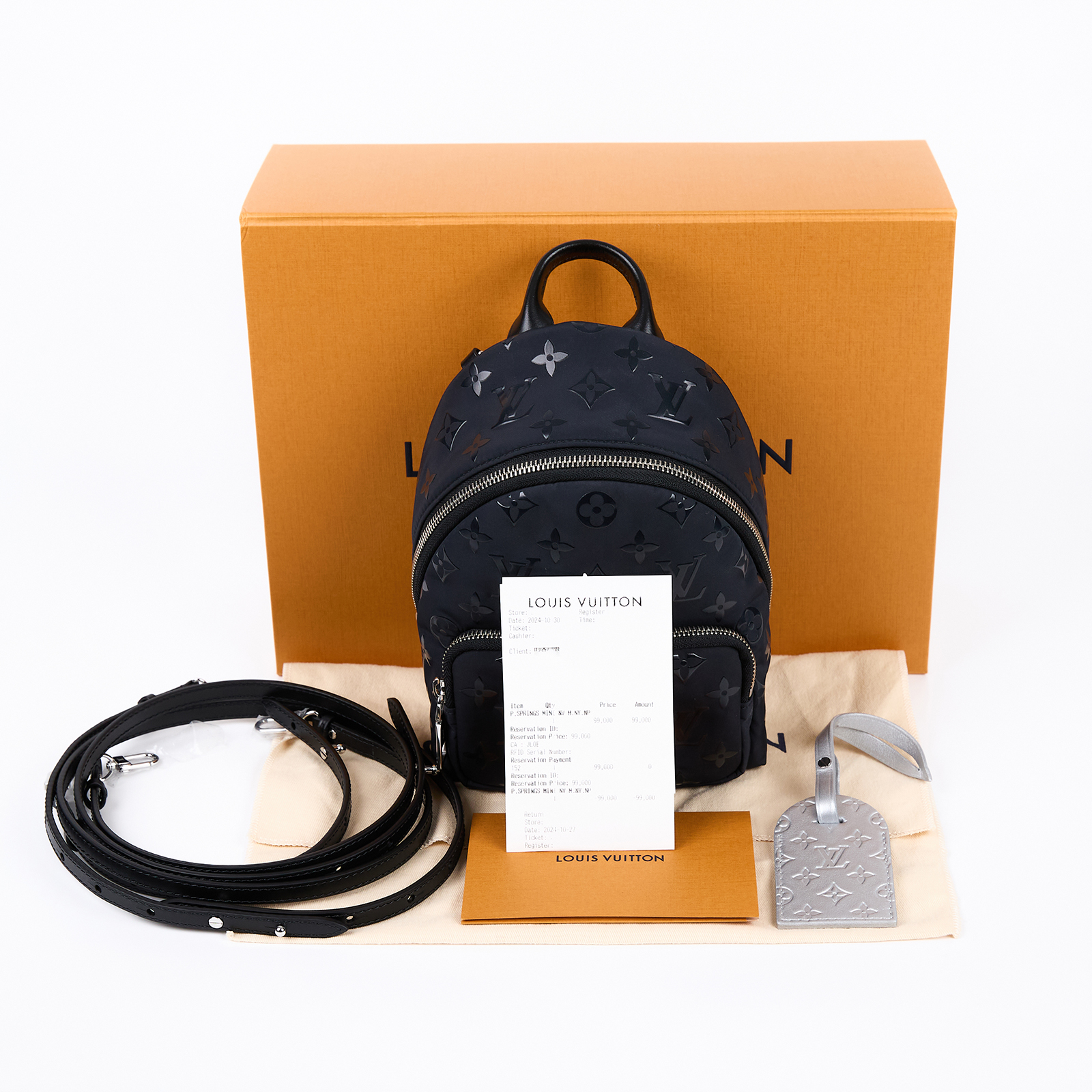 路易威登 LOUIS VUITTON Palm Springs Mini 迷你 雙肩 後背包 斜背包 M11780 晶片款  原廠盒子/防塵袋/背帶2/吊牌/購買證明