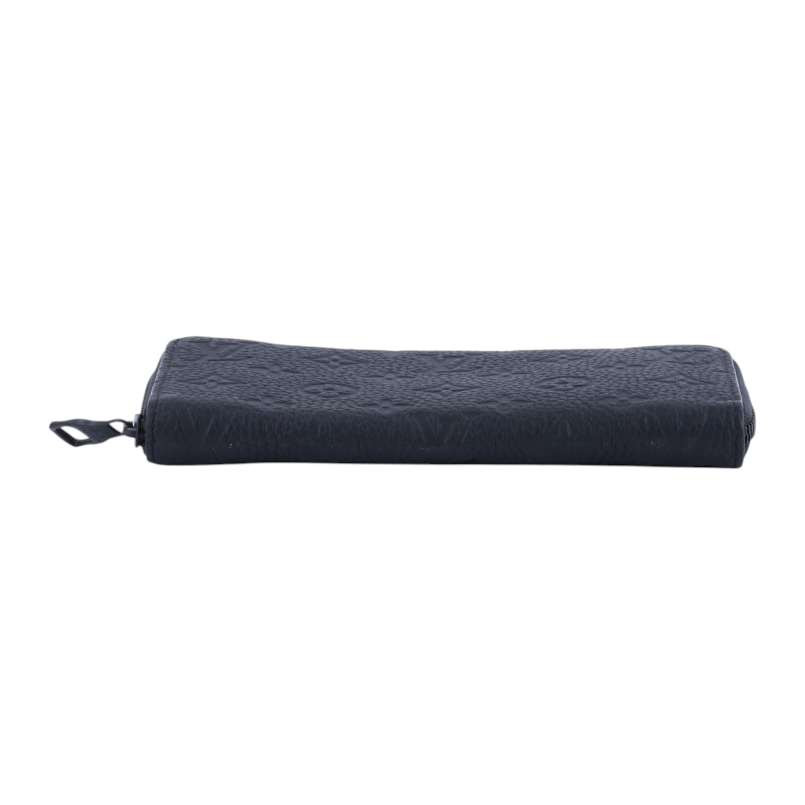 路易威登 LOUIS VUITTON Zippy Horizontal 橫向拉鍊長夾 M11721 晶片款 黑壓紋長夾 無附屬品