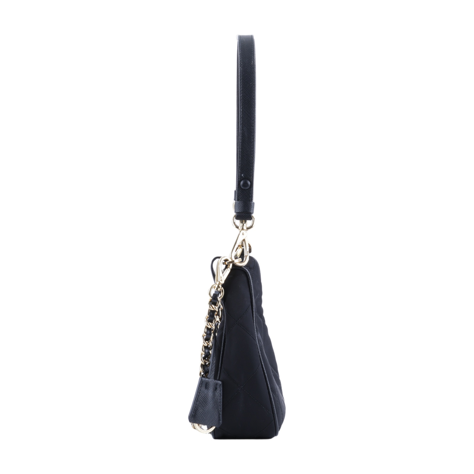 普拉達 PRADA Re-Edition 1995 Chaîne Re-Nylon 迷你袋 1BC204_2AOS  防塵袋/背帶2/吊飾/購買證明/發票