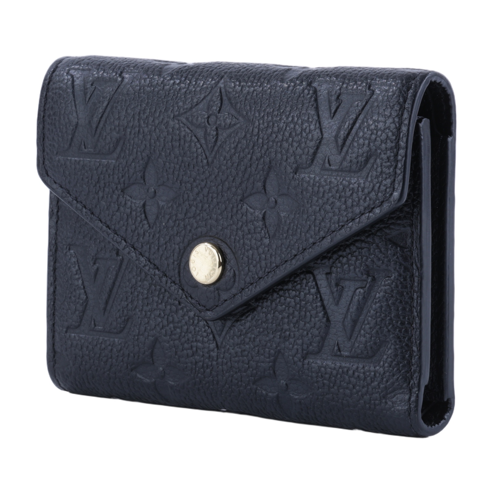 路易威登 LOUIS VUITTON Victorine 錢包 壓花牛皮 M64060 晶片款  原廠盒子/防塵袋/購買證明影本