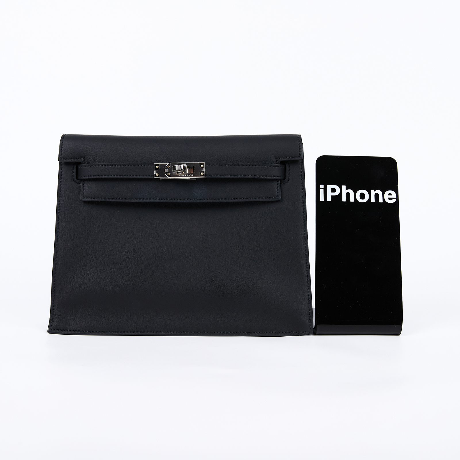 愛馬仕 Hermes Kelly Danse 側背 斜背 肩背包 銀色五金 黑色 H079233CK89 /K SN 019 FZ  原廠盒子/防塵袋3/背帶/購買證明