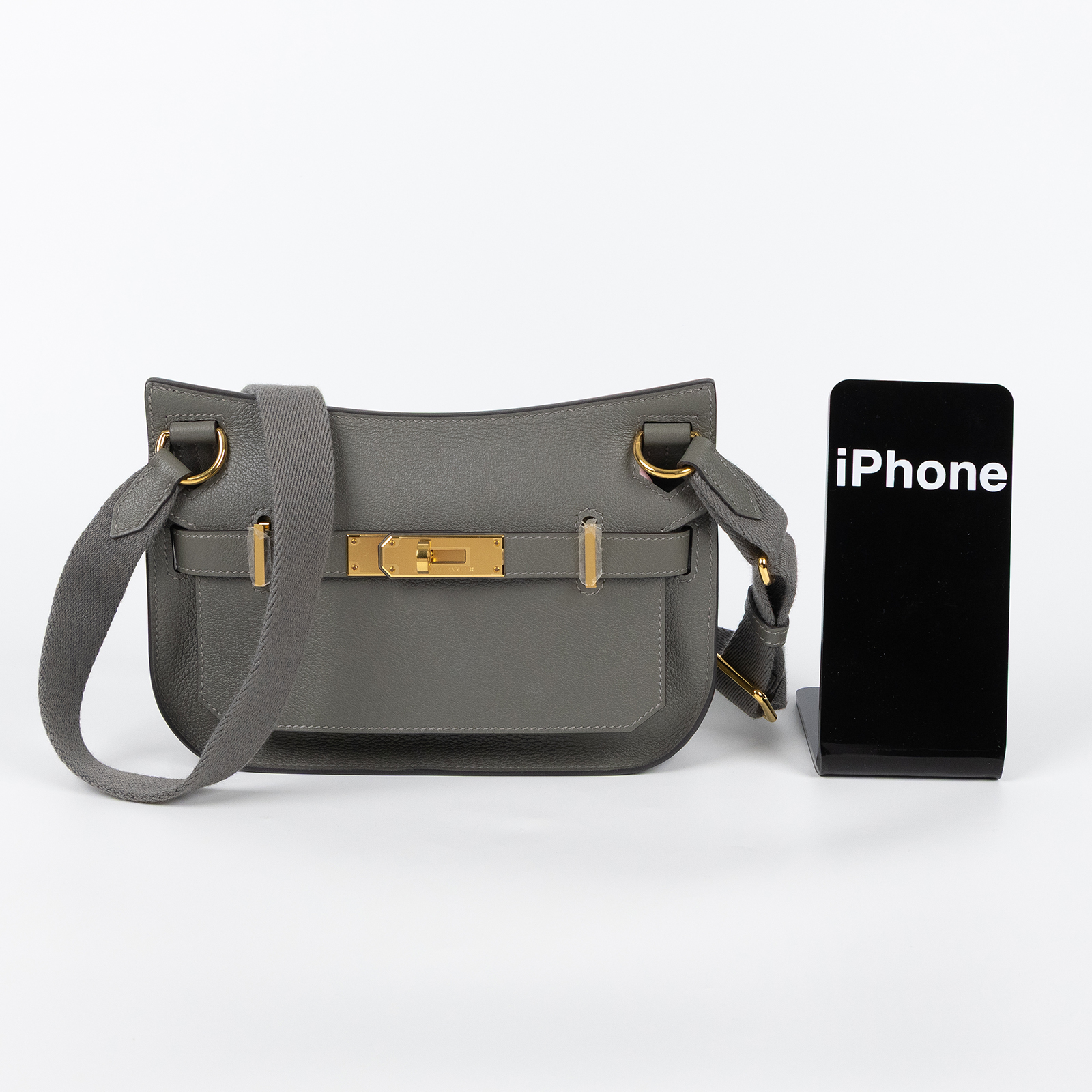 愛馬仕 Hermes Jypsiere 吉普賽包 Mini JYM K IC 669AH K刻 灰JYPSIERE MINI 防塵袋