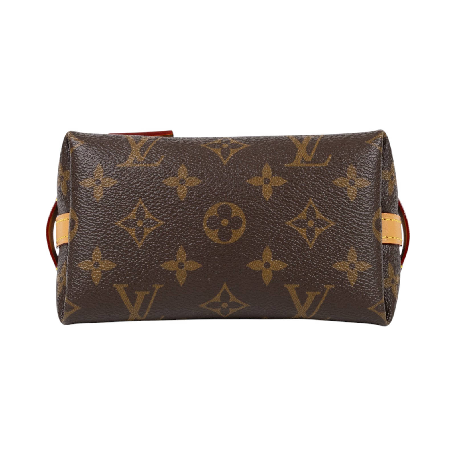 路易威登 LOUIS VUITTON Nano CarryAll Monogram 帆布手袋 金色金屬配件 M2A711 晶片款  背帶