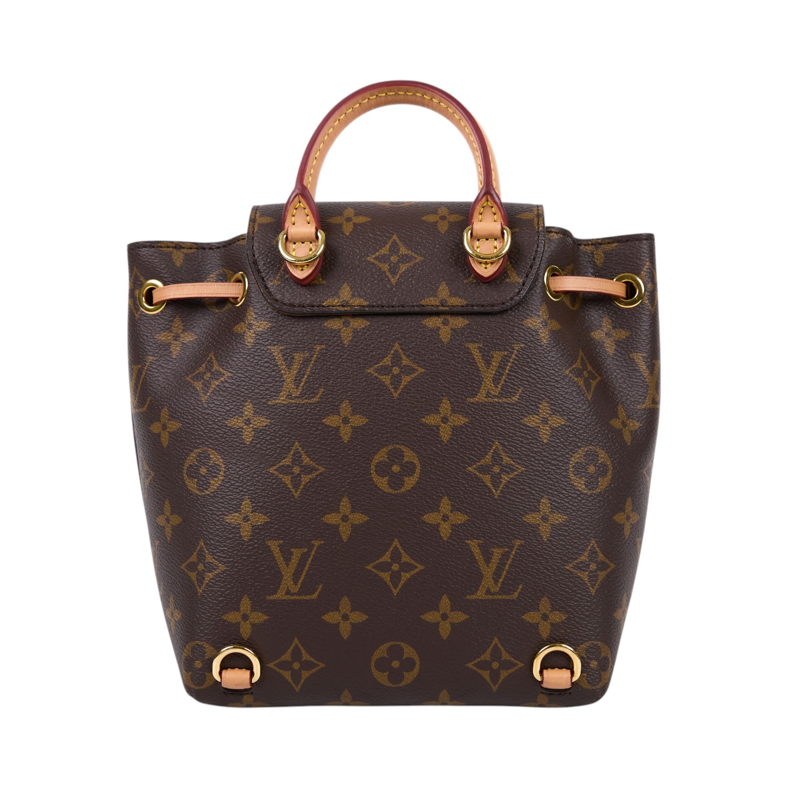 路易威登 LOUIS VUITTON Montsouris BB 經典帆布 後背包 M45502  原廠盒子/防塵袋/背帶2