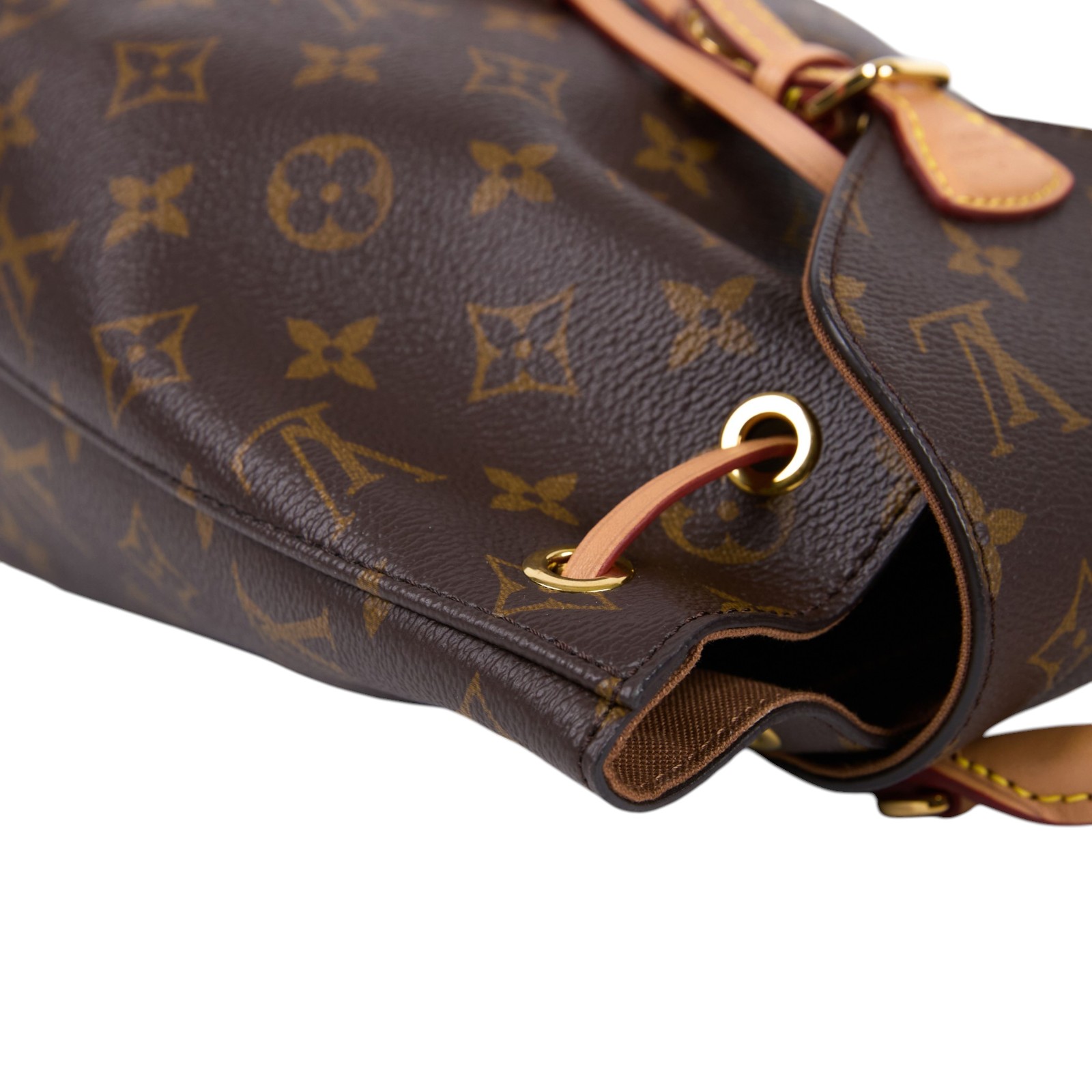 路易威登 LOUIS VUITTON Montsouris BB 經典帆布 後背包 M45502  原廠盒子/防塵袋/背帶2