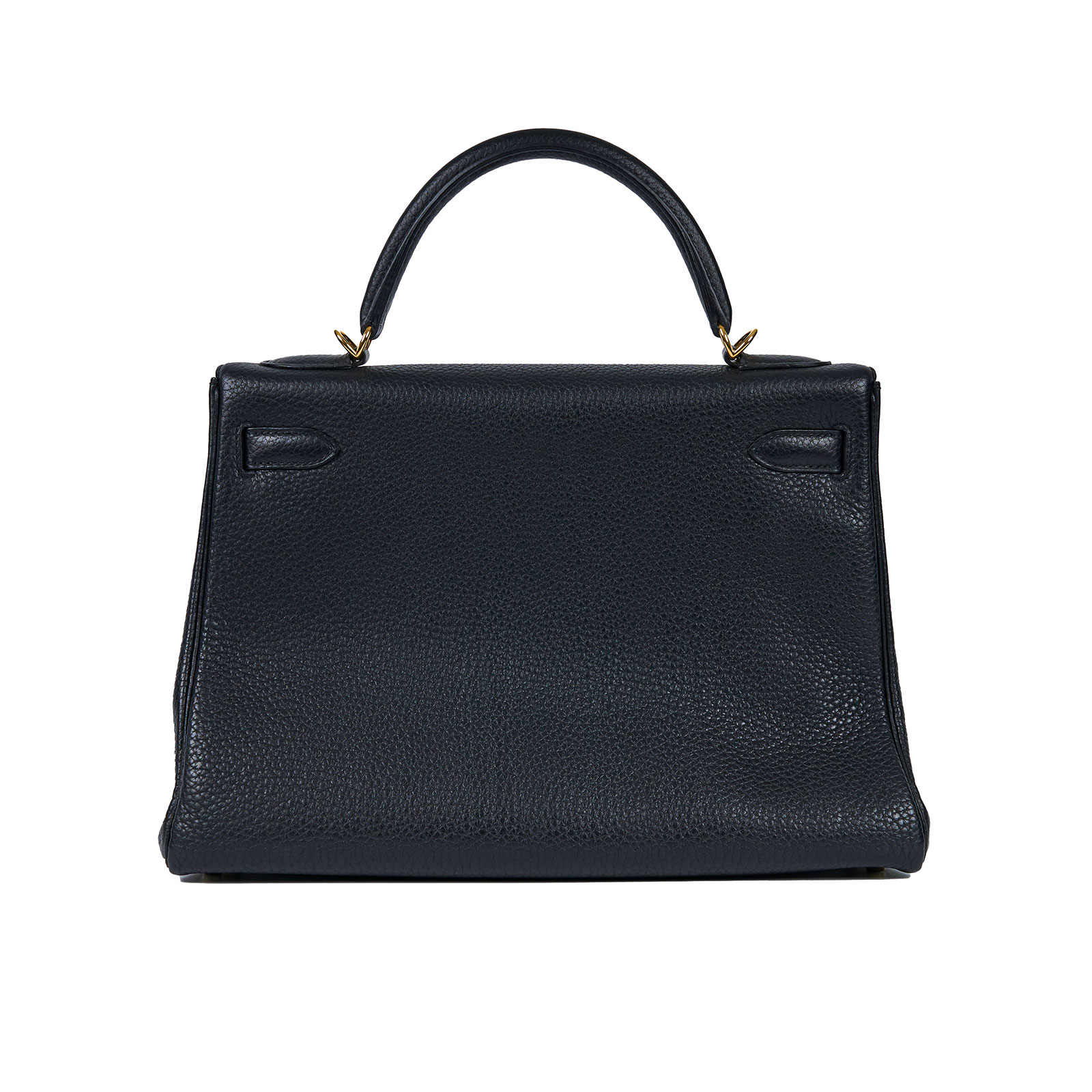 愛馬仕 Hermes Kelly Bag 凱莉包 32 KL32 T 010 AB T刻黑金KELLY 32 防塵袋/鎖組/背帶/雨衣