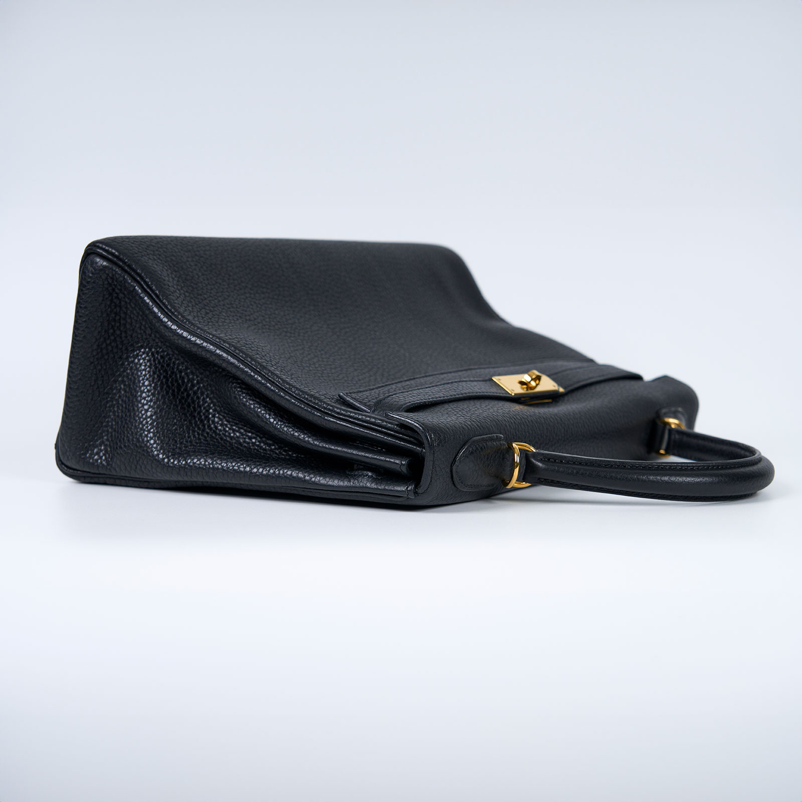愛馬仕 Hermes Kelly Bag 凱莉包 32 KL32 T 010 AB T刻黑金KELLY 32 防塵袋/鎖組/背帶/雨衣