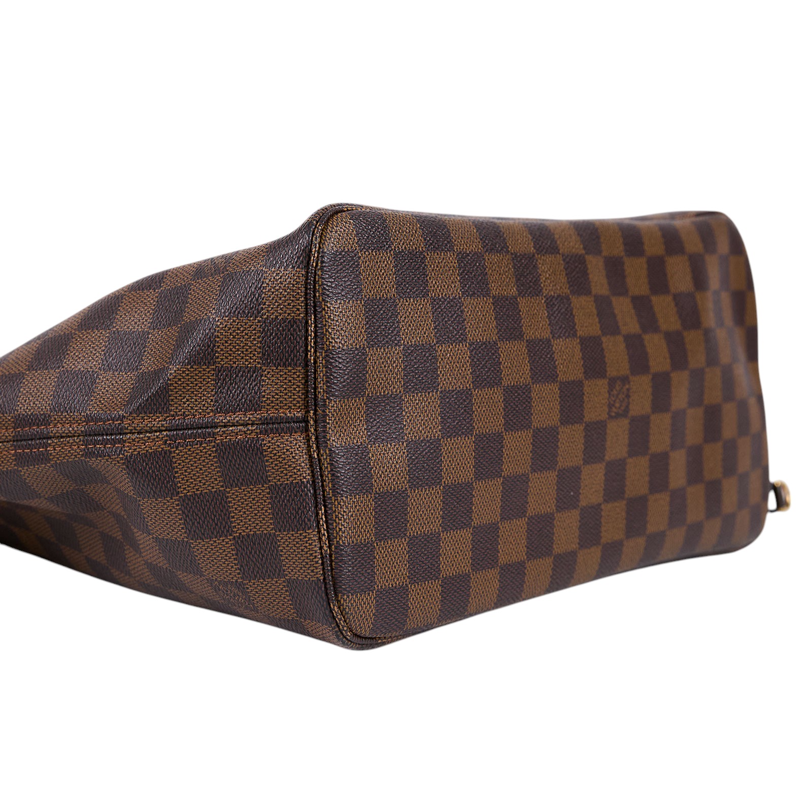 路易威登 LOUIS VUITTON 棕棋盤 Neverfull MM 托特包 N51105 棋盤格NEVERFULL MM 防塵袋