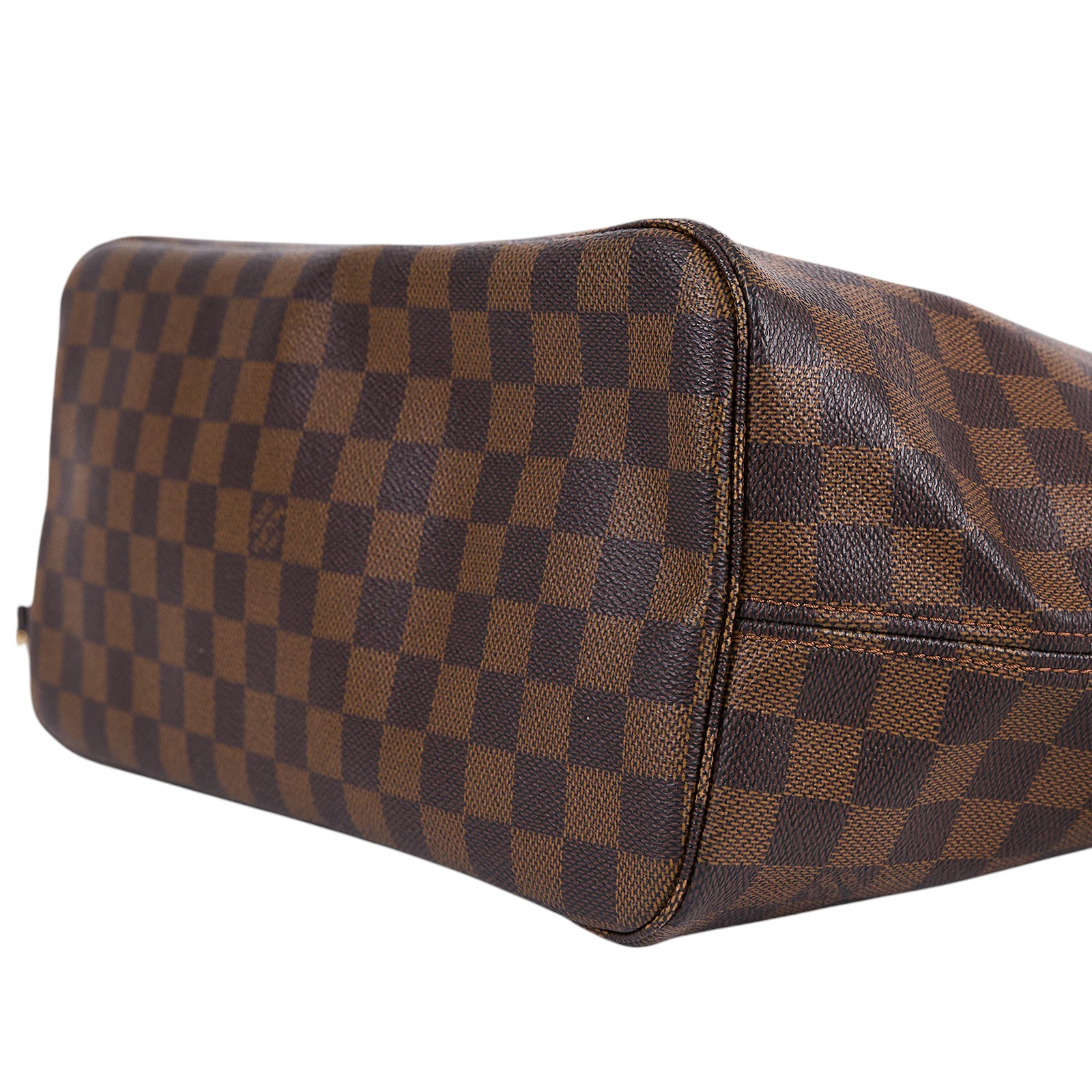 路易威登 LOUIS VUITTON 棕棋盤 Neverfull MM 托特包 N51105 棋盤格NEVERFULL MM 防塵袋