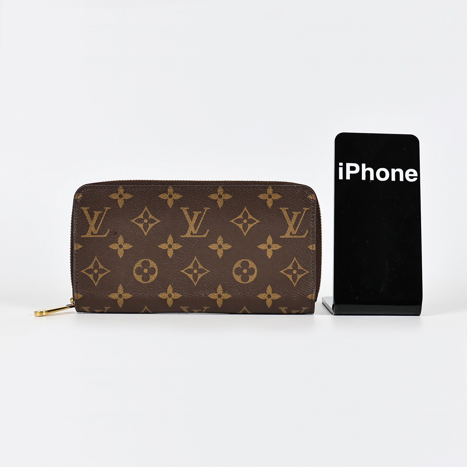 路易威登 LOUIS VUITTON 拉鏈錢包 Monogram帆布 桃紅色 M41895 原花內拚紅拉鍊長夾 防塵袋/原廠盒子