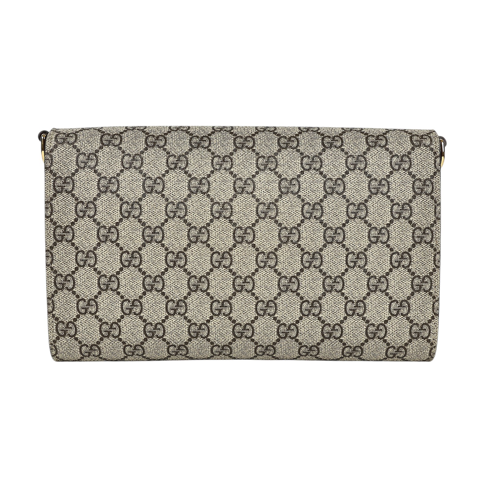 古馳 GUCCI 1955 信封包 677286 1955馬銜釦掀蓋雙背帶斜背包 背帶2/原廠盒子/防塵袋/購買證明正本