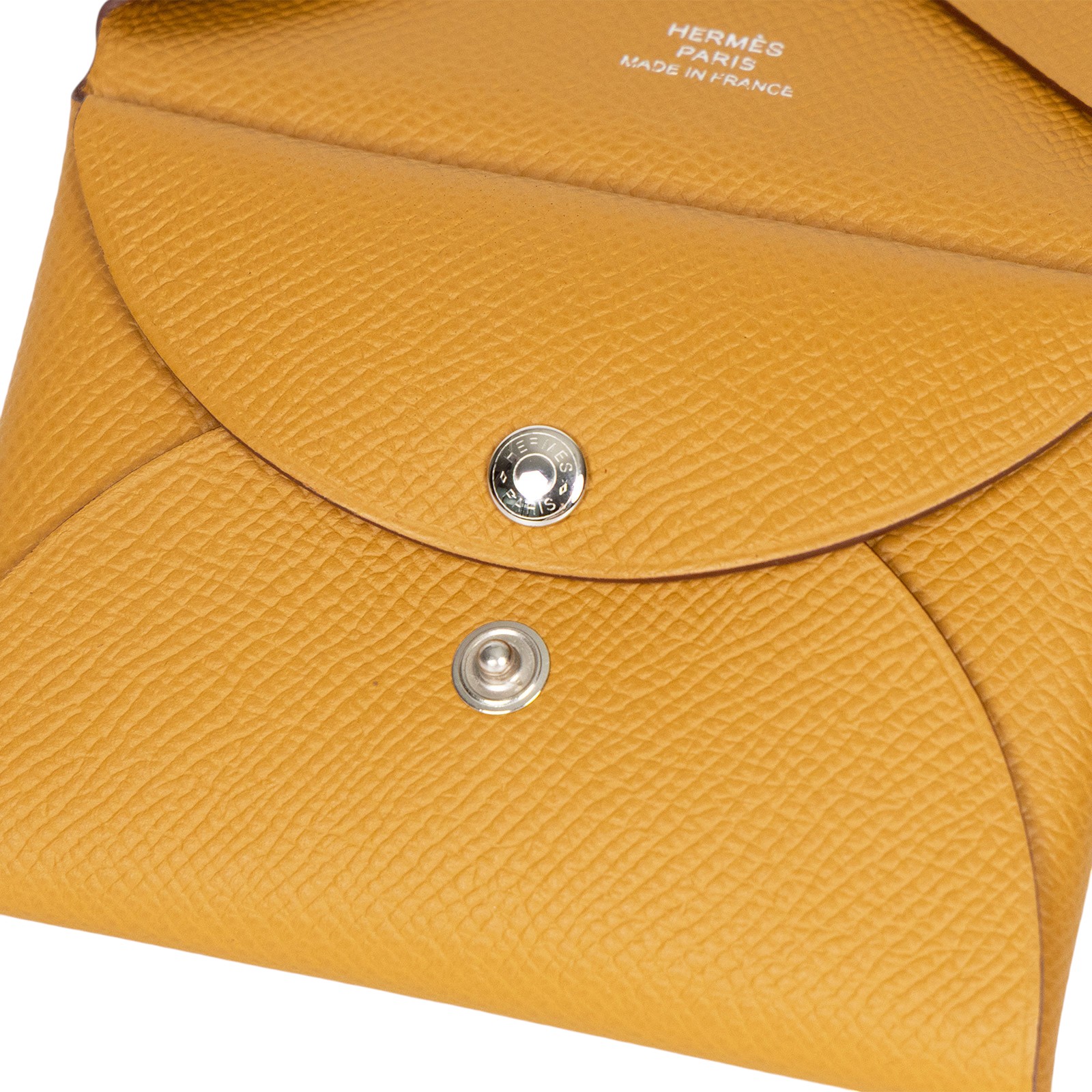 愛馬仕 Hermes Calvi Duo 卡包 CALD B刻棕CALVI DUO 原廠盒子
