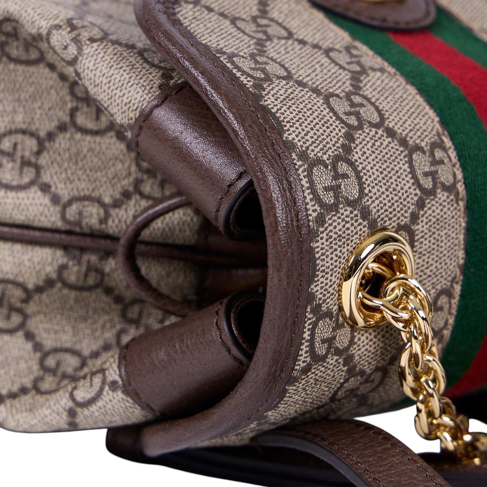 古馳 GUCCI Ophidia Mini 迷你 後背包 795221 棕Ophidia 迷你背包 防塵袋/購買證明正本