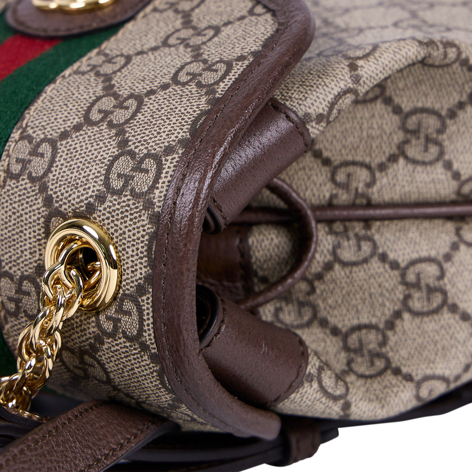 古馳 GUCCI Ophidia Mini 迷你 後背包 795221 棕Ophidia 迷你背包 防塵袋/購買證明正本