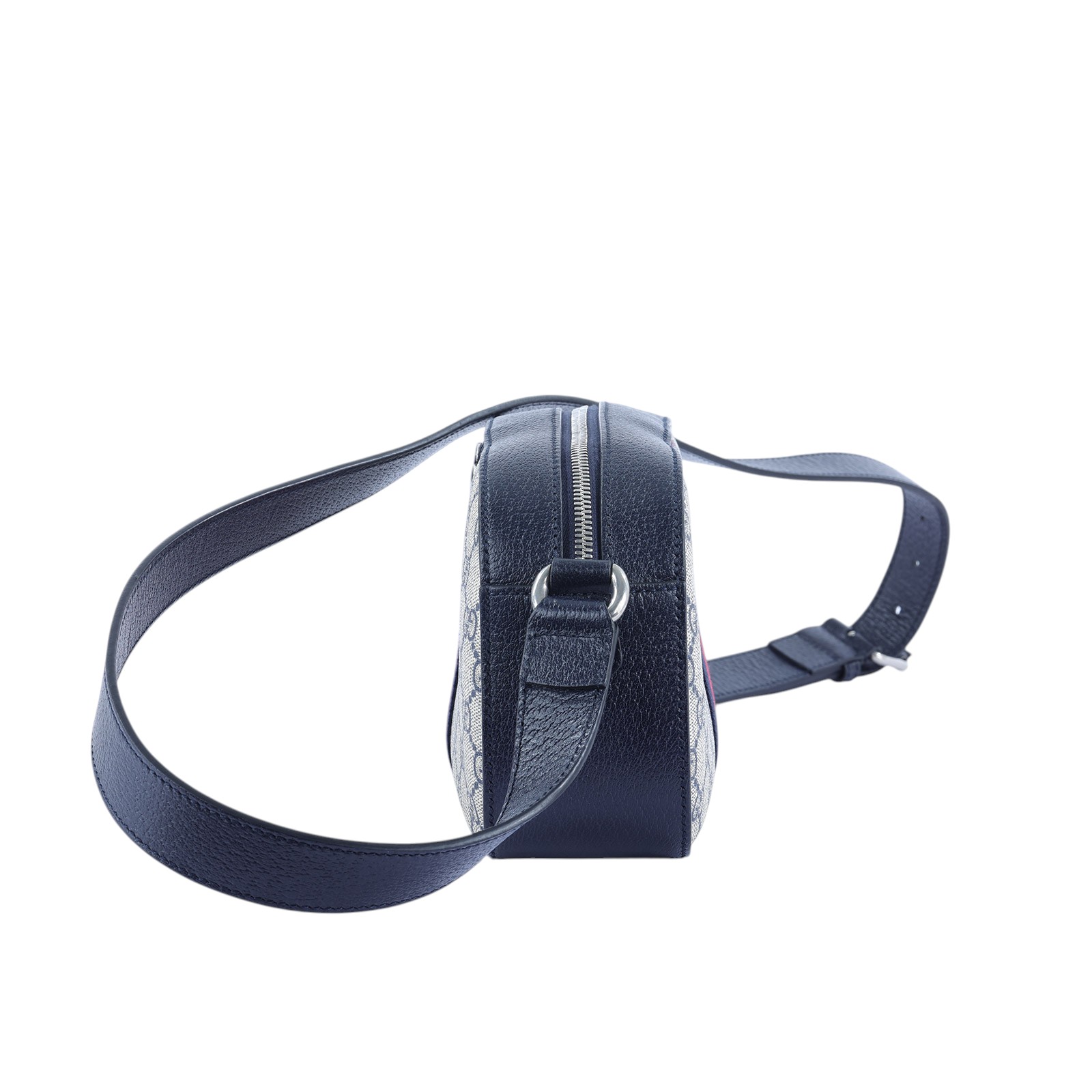 古馳 GUCCI Ophidia GG 斜揹袋 681064 深藍GG紋OPHIDIA相機包 原廠盒子/防塵袋/購買證明正本