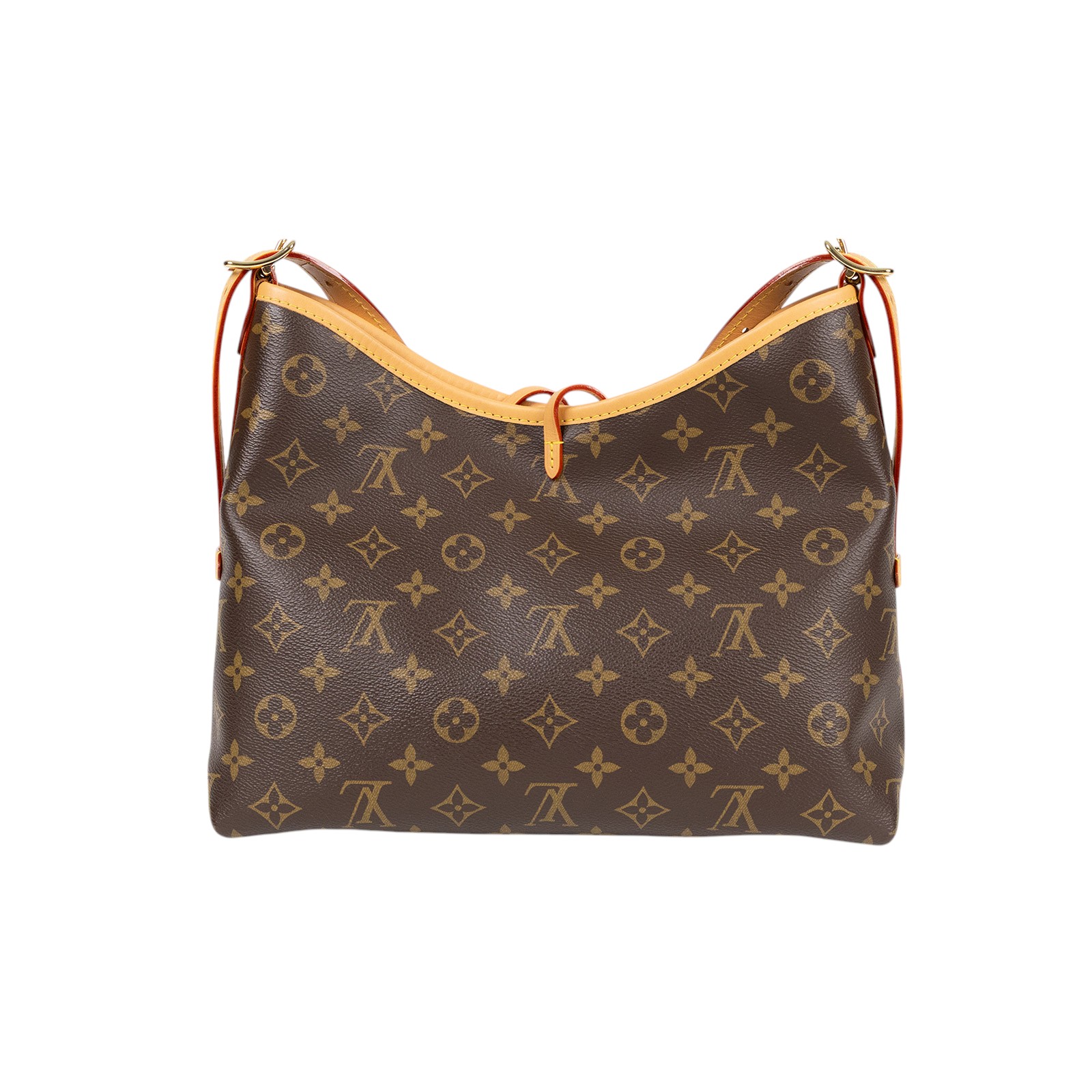 路易威登 LOUIS VUITTON CarryAll PM 原花 肩背包 M46203 晶片款  原廠盒子/防塵袋/內袋/購買證明影本
