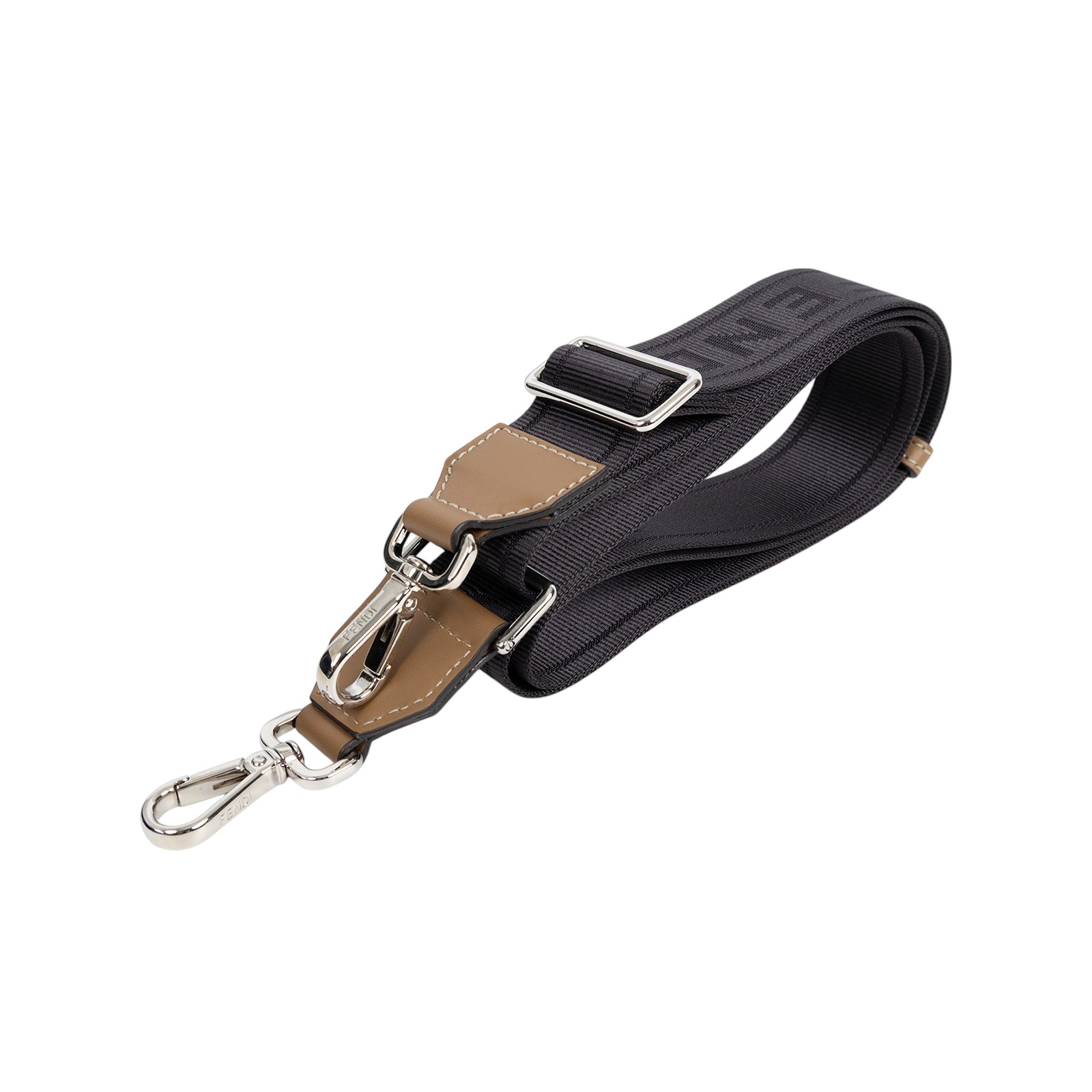 芬迪 FENDI FF Baguette Soft Trunk 手提 斜背包 7VA565AFBV 咖FF SOFT TRUNK BAGUETTE 防塵袋/背帶