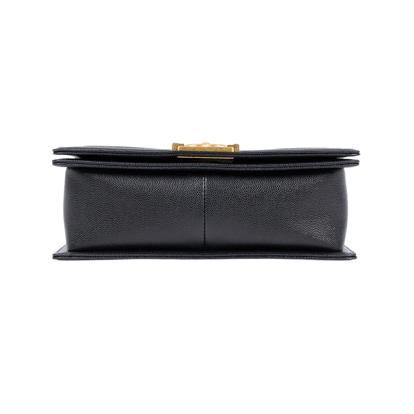 香奈兒 CHANEL Boy 25 口蓋包 A67086 晶片款 黑金荔枝BOY25 原廠盒子/防塵袋