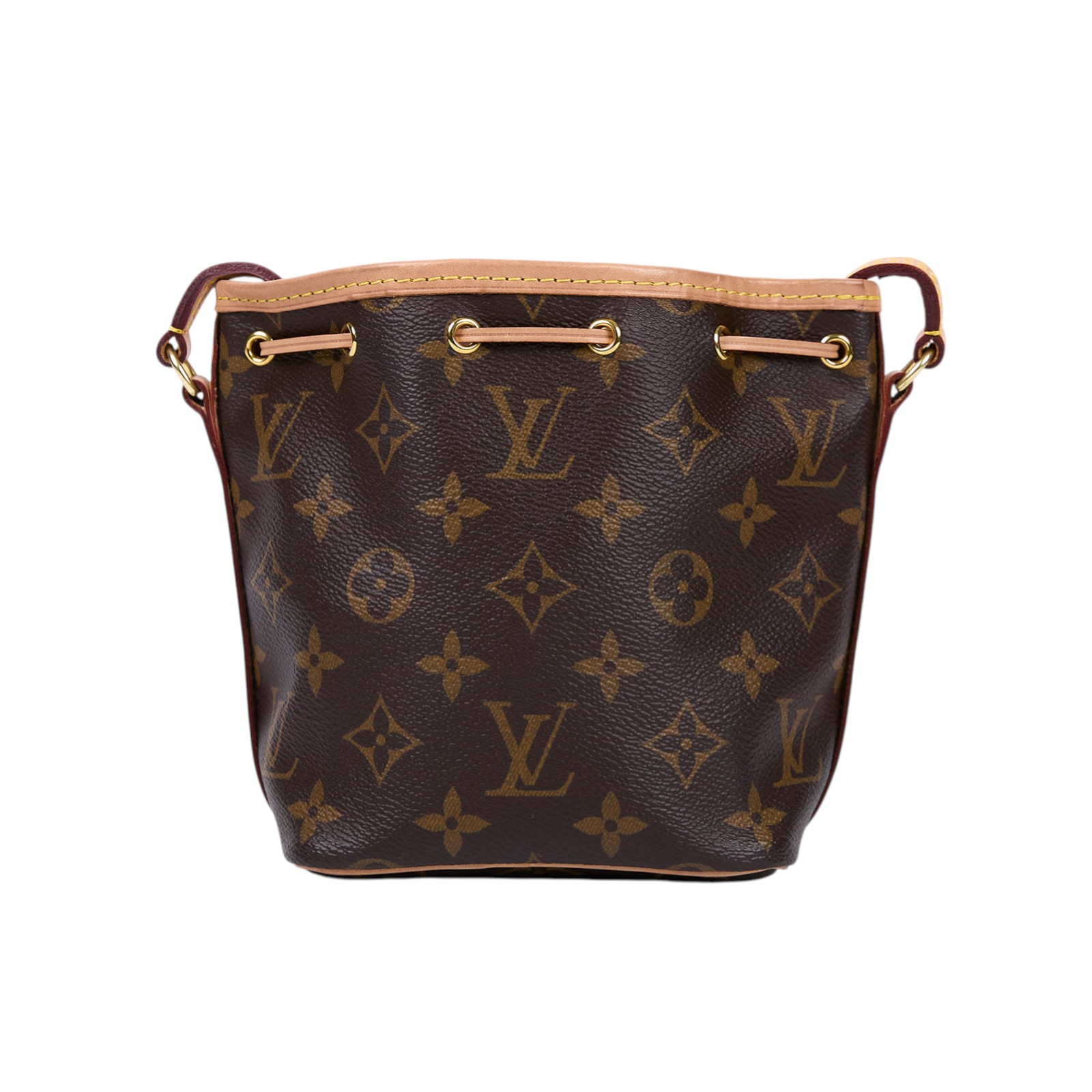 路易威登 LOUIS VUITTON Nano Noé 舊款 束口水桶包 M41346 原花NANO NOE舊版 原廠盒子/防塵袋/購買證明正本