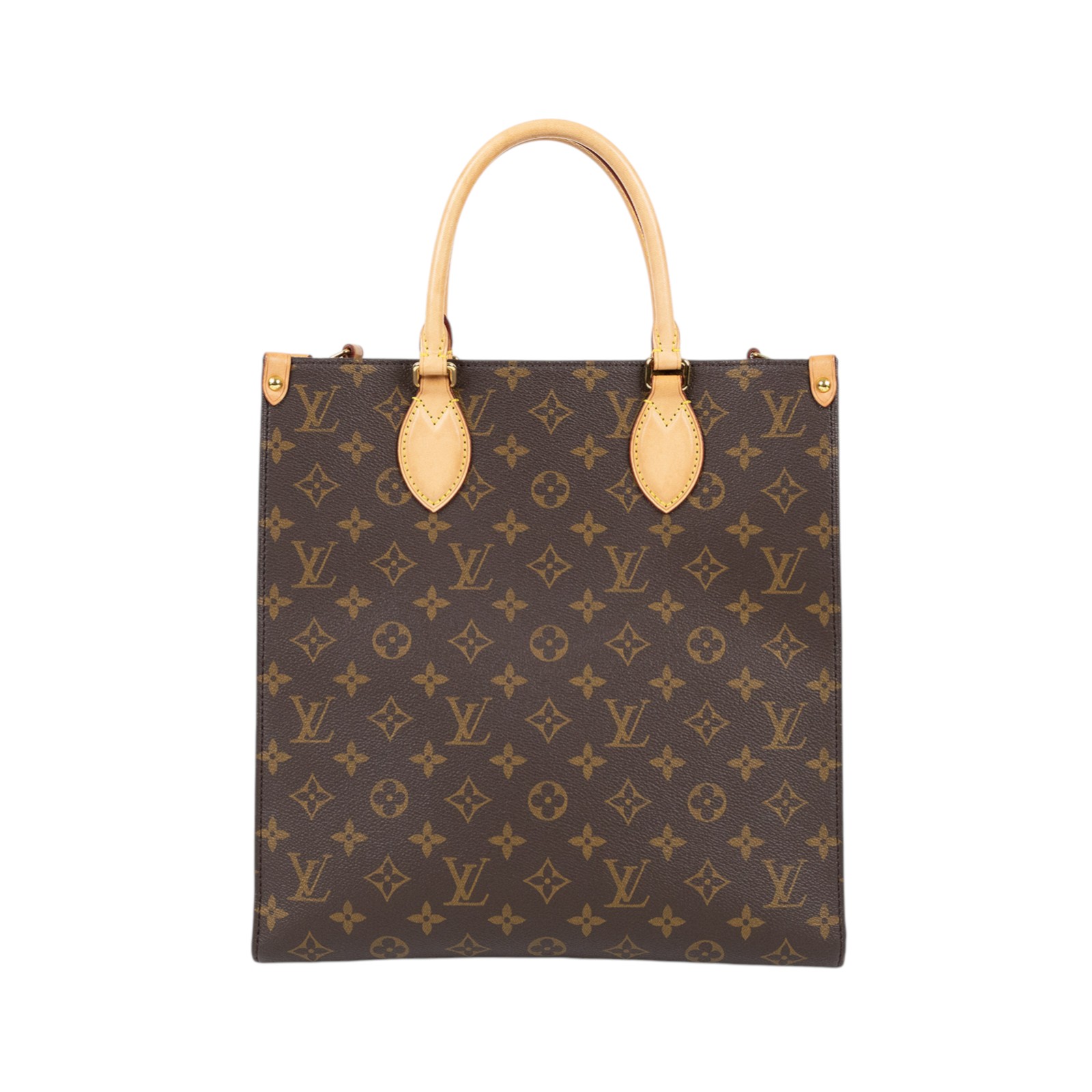 路易威登 LOUIS VUITTON Sac Plat PM 手袋 M45848 晶片款 原花琴譜包 背帶/防塵袋