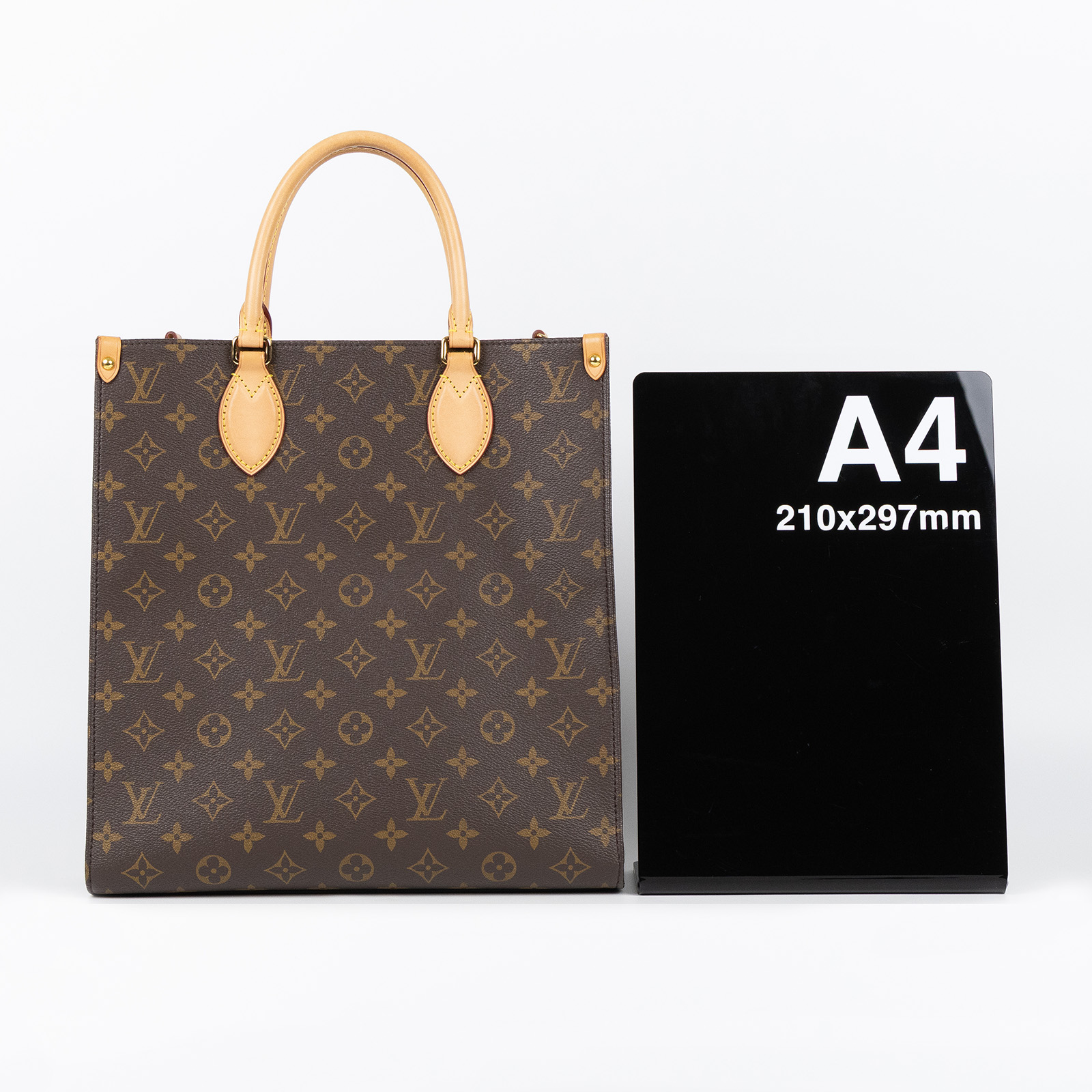 路易威登 LOUIS VUITTON Sac Plat PM 手袋 M45848 晶片款 原花琴譜包 背帶/防塵袋