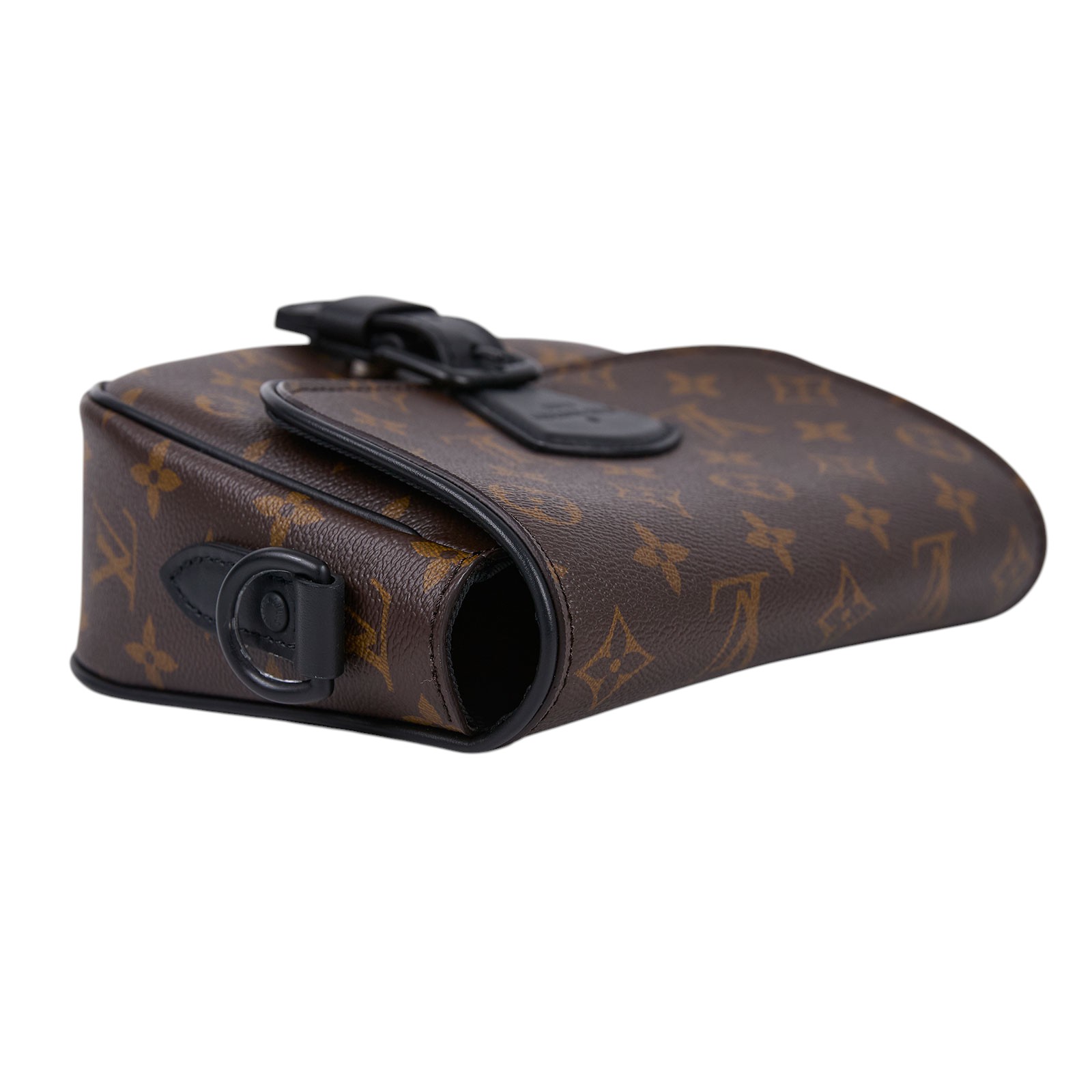 路易威登 LOUIS VUITTON Montsouris PM 郵差包 M47060 晶片款  原廠盒子/防塵袋/日本購買證明正本