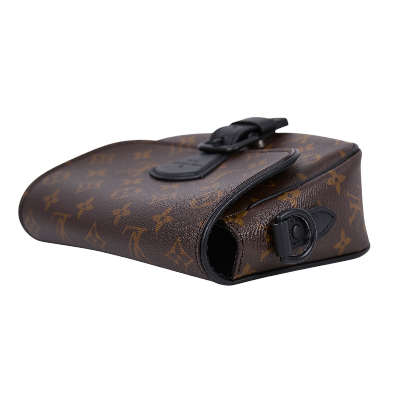 路易威登 LOUIS VUITTON Montsouris PM 郵差包 M47060 晶片款  原廠盒子/防塵袋/日本購買證明正本