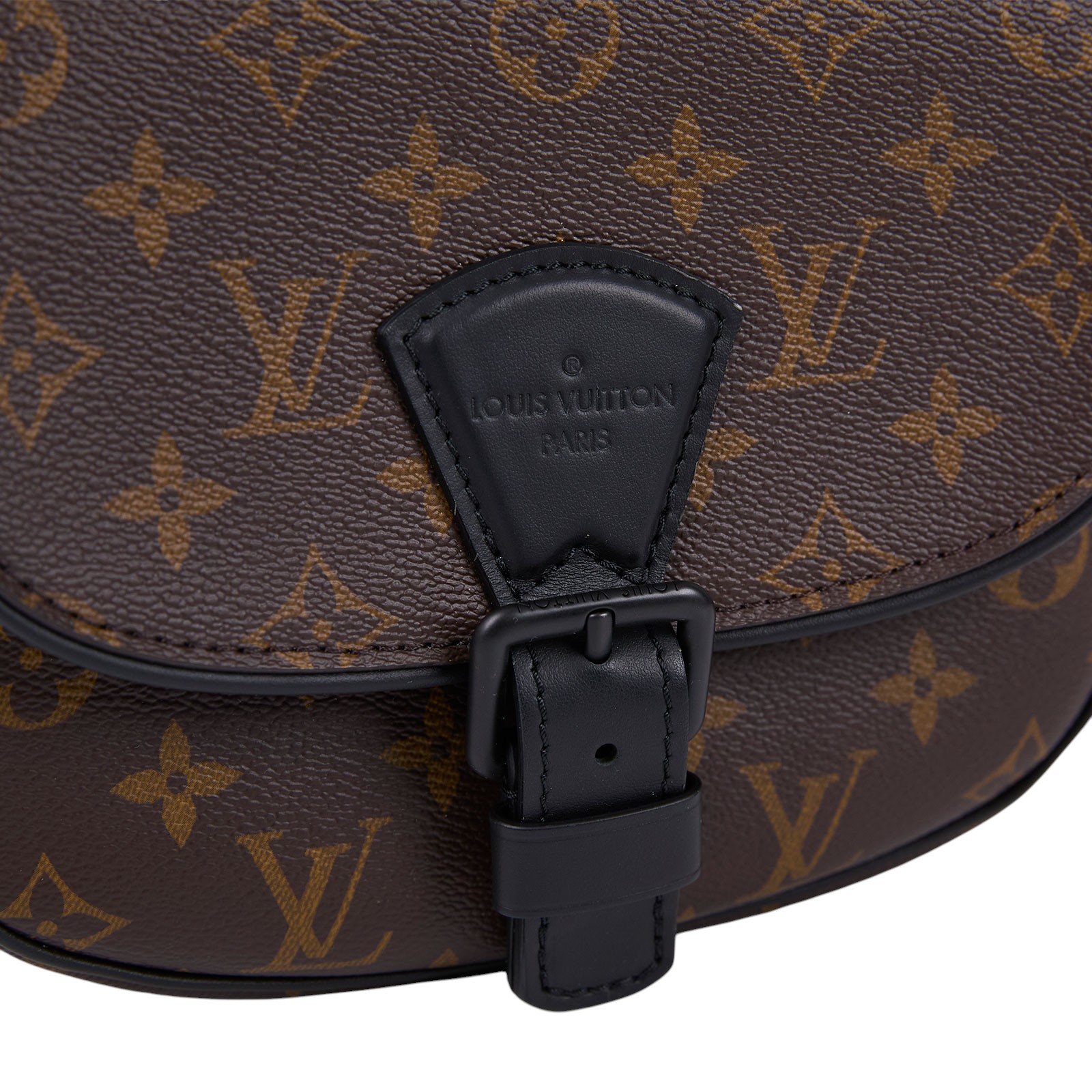 路易威登 LOUIS VUITTON Montsouris PM 郵差包 M47060 晶片款  原廠盒子/防塵袋/日本購買證明正本
