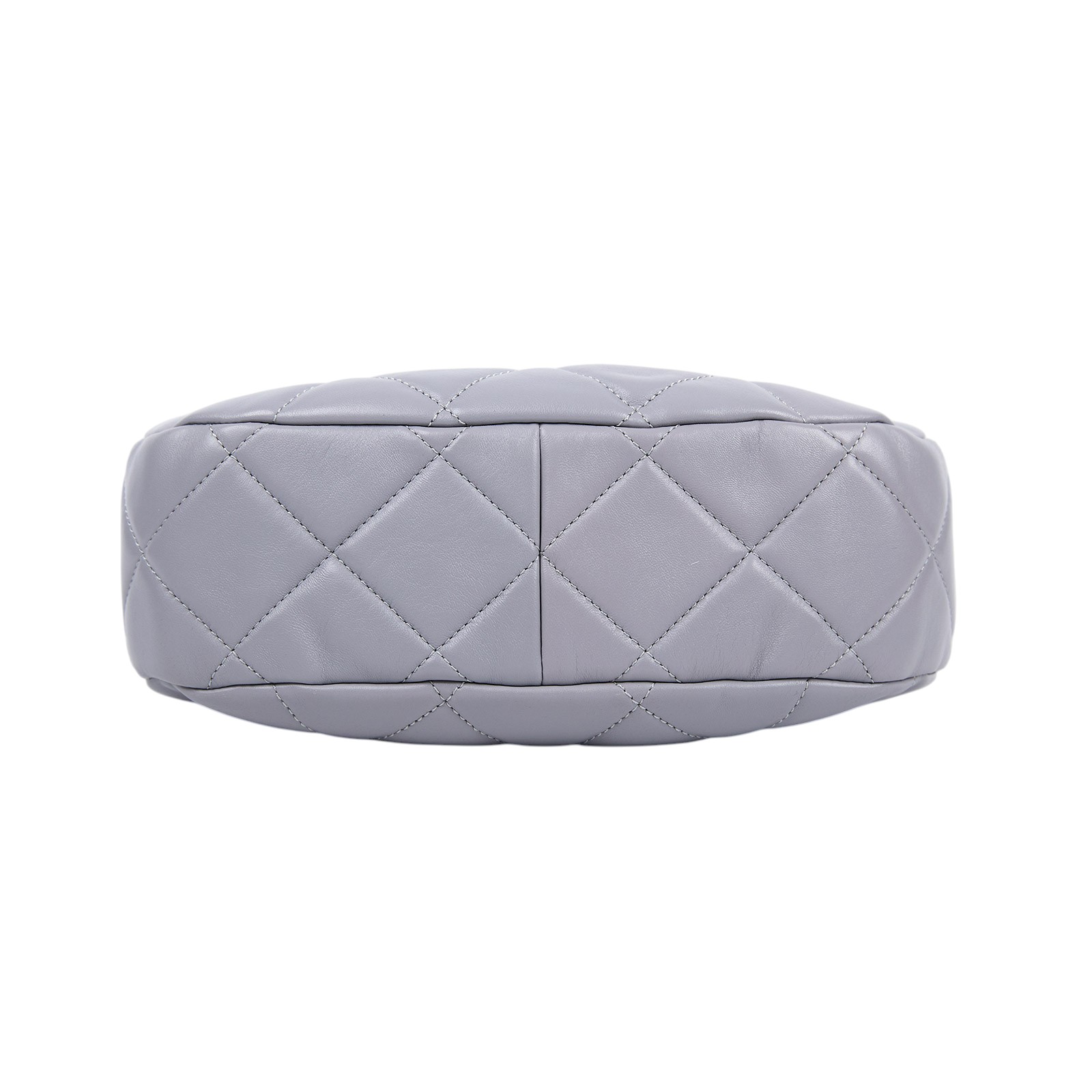 香奈兒 CHANEL Hobo 經典鍊條 肩背包 AS4302 B13786 晶片款 灰藍羊HOBO 原廠盒子/防塵袋/購買證明正本/台灣發票