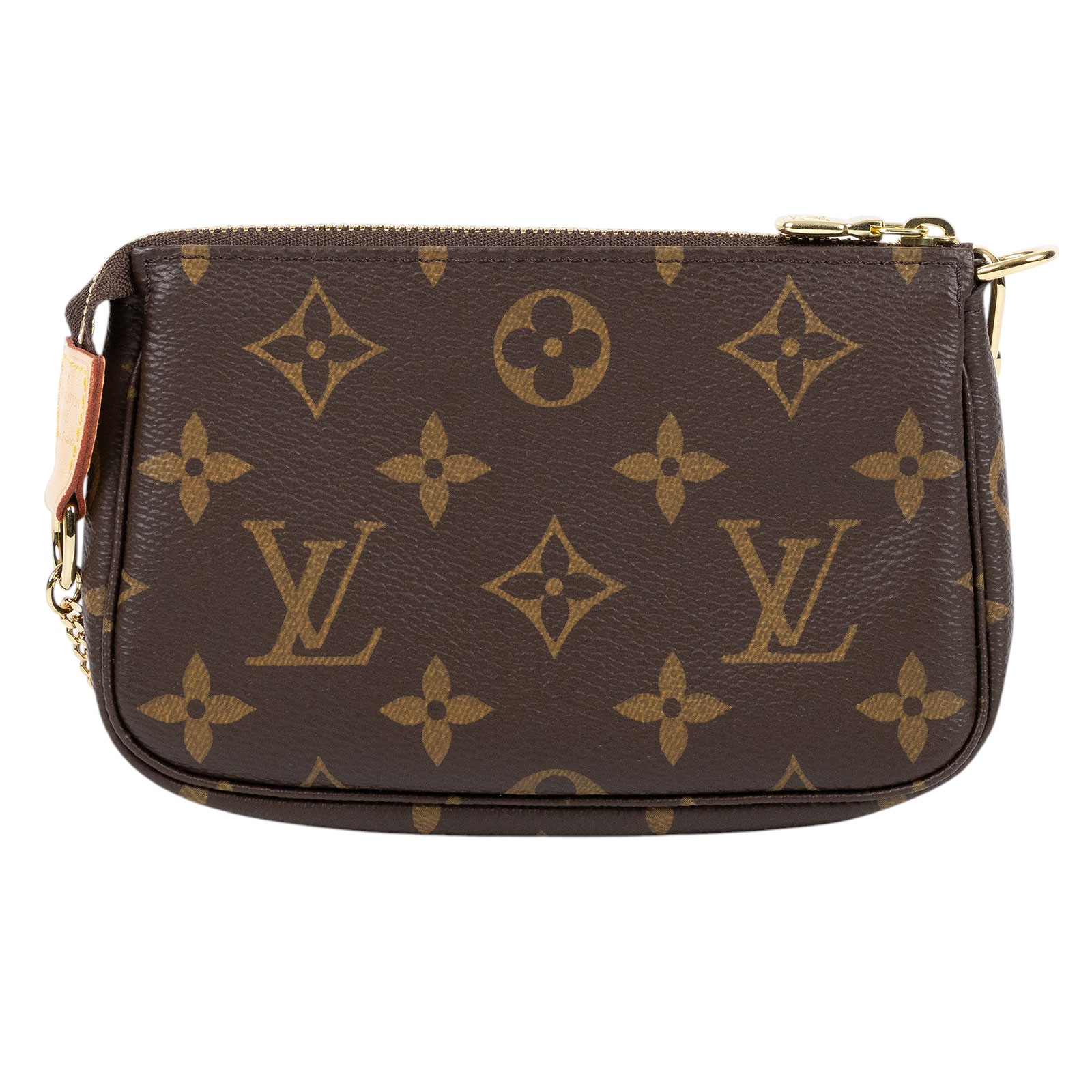 路易威登 LOUIS VUITTON Monogram塗層帆布 鏈帶 迷你小皮包 M82510 原花MINI小包 原廠盒子/防塵袋/鍊條1