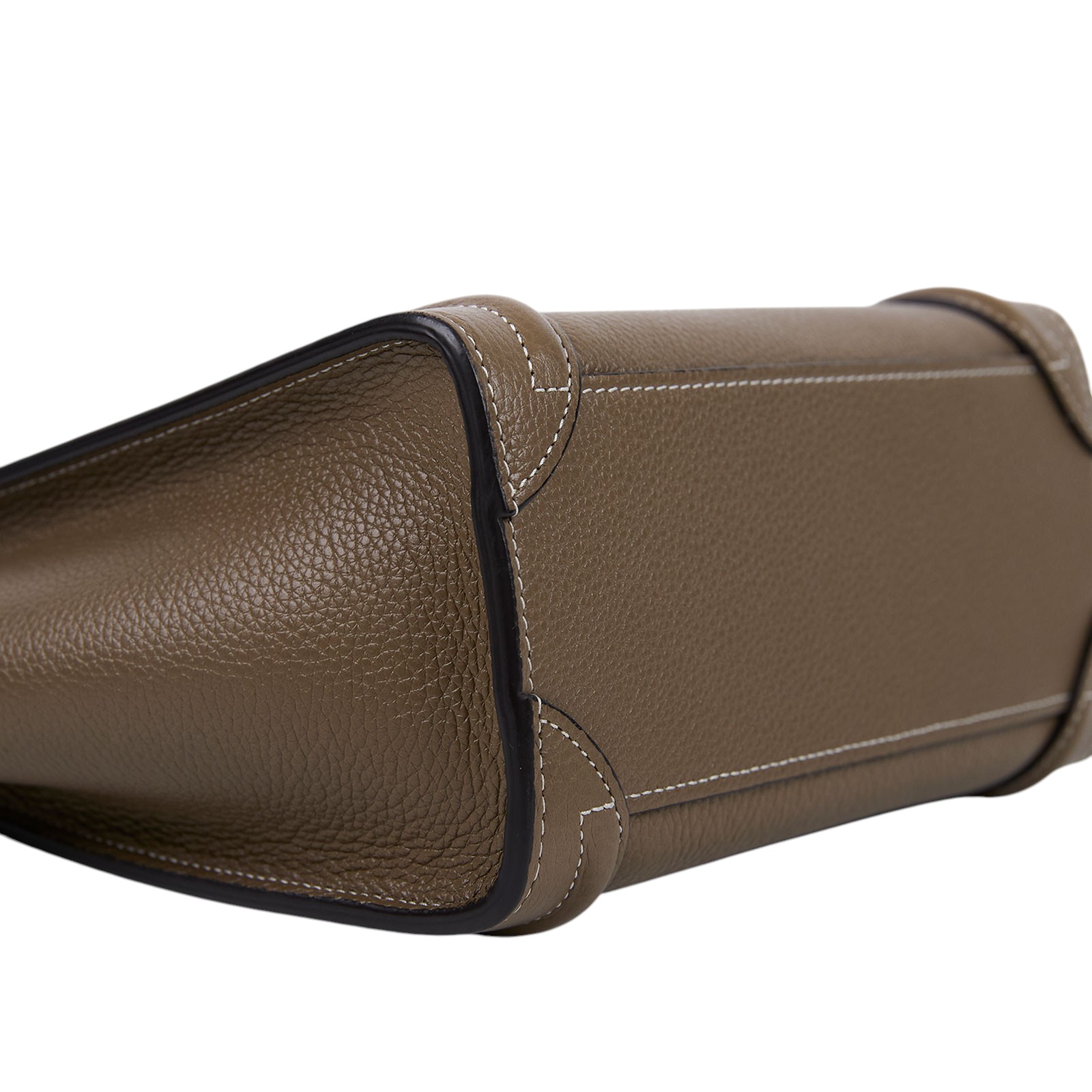 思琳 CELINE Luggage手袋 敲打 小牛皮 袖珍型 189243DRU 灰LUGGAGE冏包NANO 防塵袋/購買證明正本