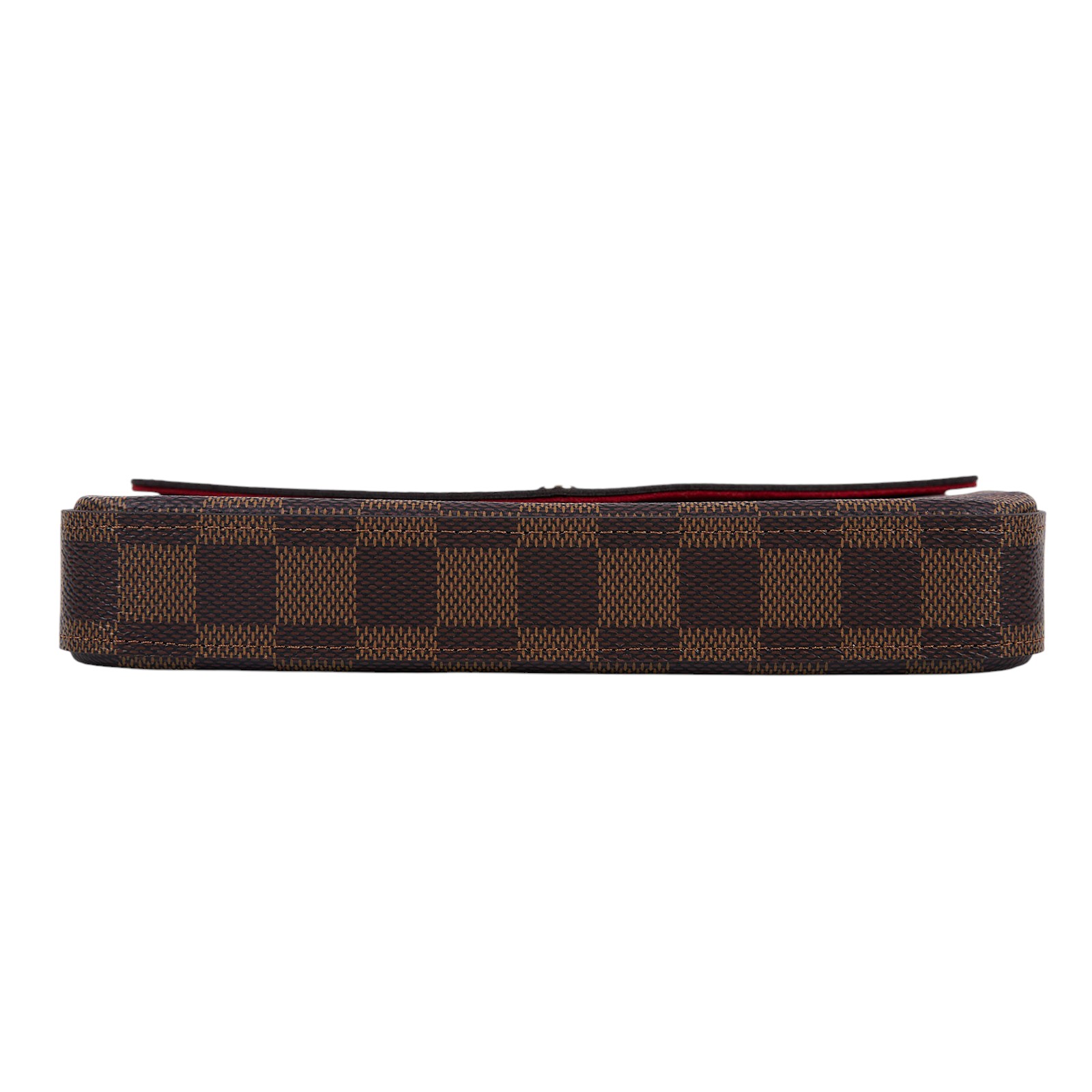 路易威登 LOUIS VUITTON Félicie Pochette 棋盤格 翻蓋 斜背 鍊帶 肩背包 N40492 晶片款  原廠盒子/防塵袋