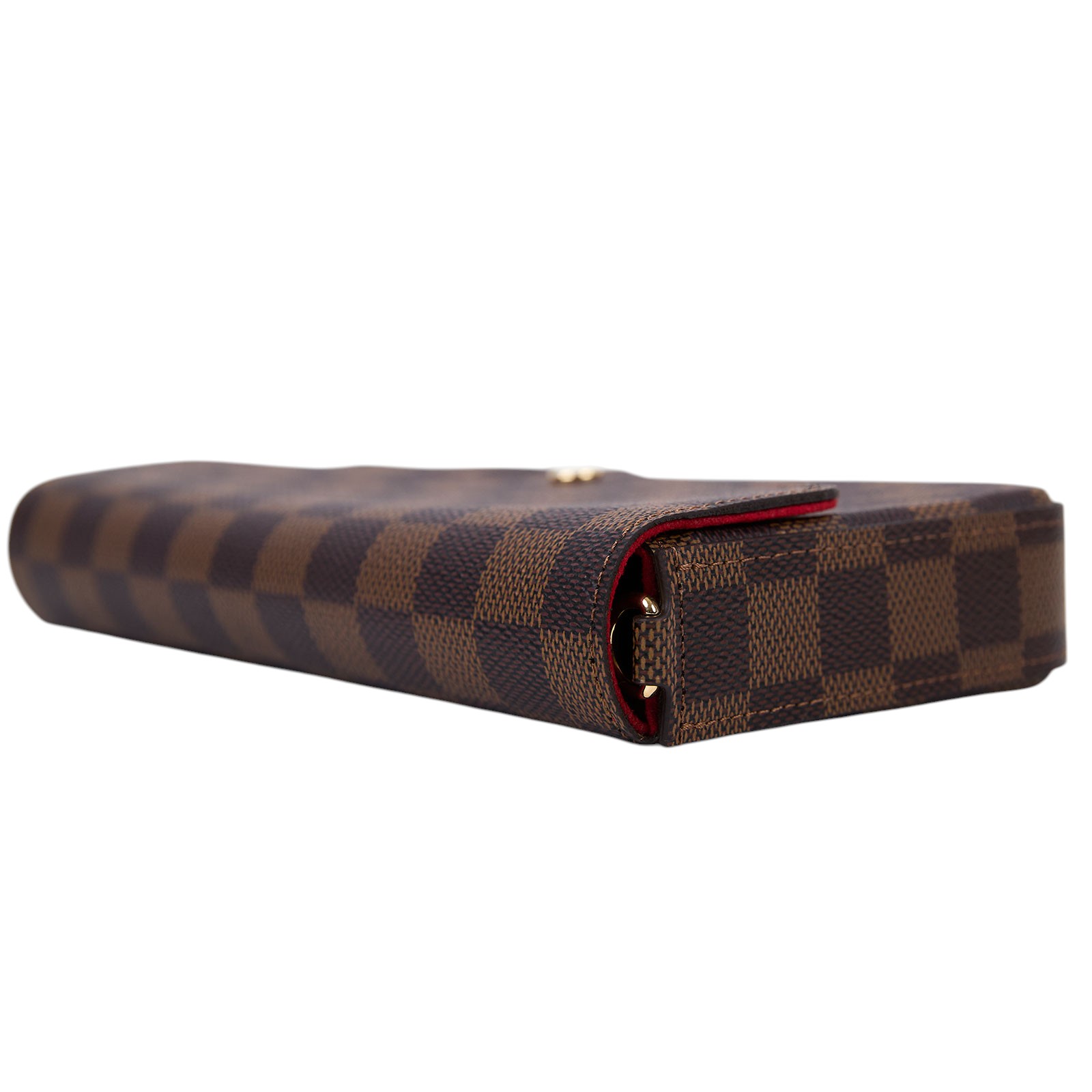 路易威登 LOUIS VUITTON Félicie Pochette 棋盤格 翻蓋 斜背 鍊帶 肩背包 N40492 晶片款  原廠盒子/防塵袋