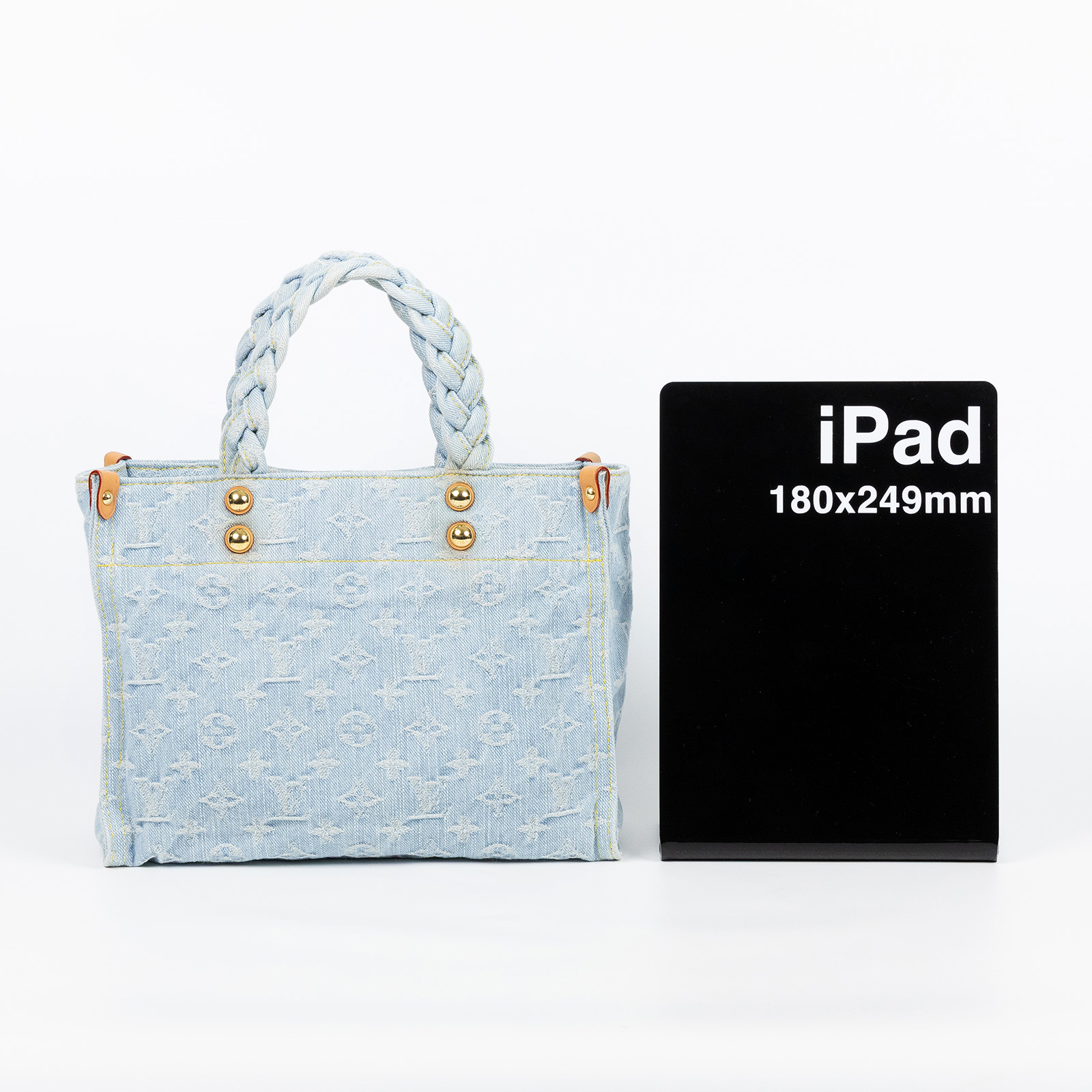 路易威登 LOUIS VUITTON LetGo PM 托特包 M24897 晶片款 單寧Let Go PM 防塵袋/背帶