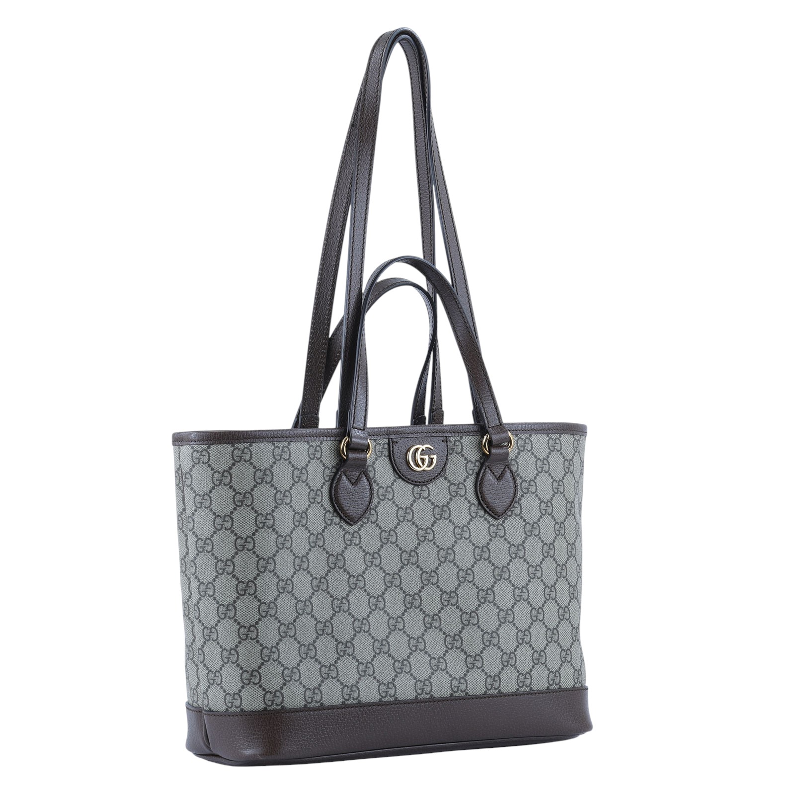 古馳 GUCCI Ophidia 托特包 中型 765043 K9GSG 棕GG 花紋中型托特包 原廠盒子/防塵袋/購買證明正本