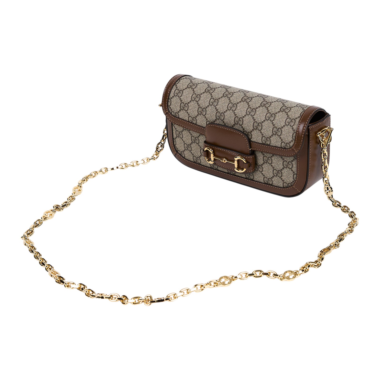 古馳 GUCCI Horsebit 1955 手提包 小型 735178 2TCG  原廠盒子/防塵袋/購買證明影本/背帶2