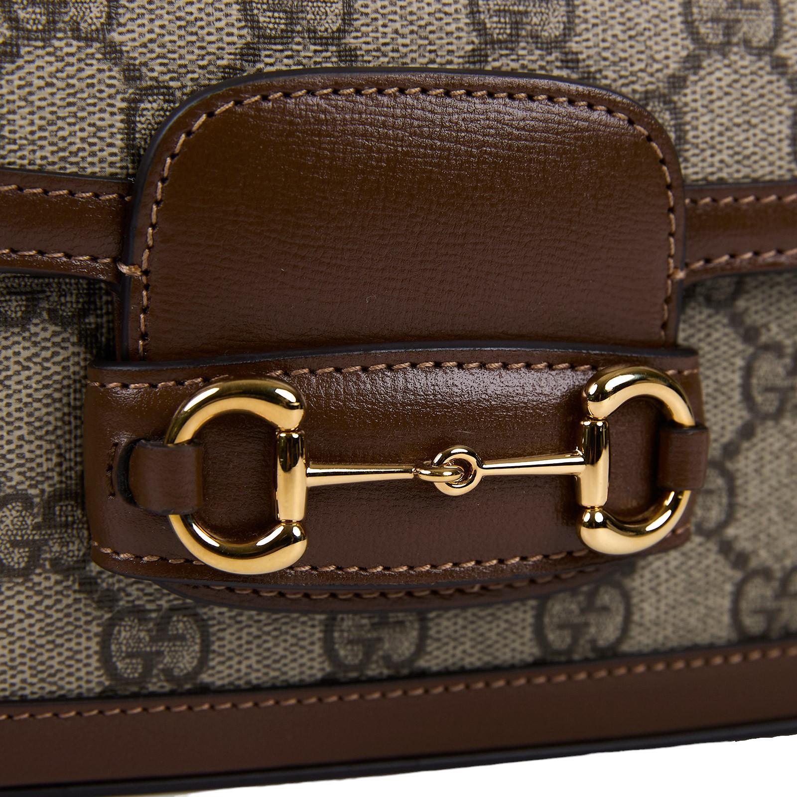 古馳 GUCCI Horsebit 1955 手提包 小型 735178 2TCG  原廠盒子/防塵袋/購買證明影本/背帶2