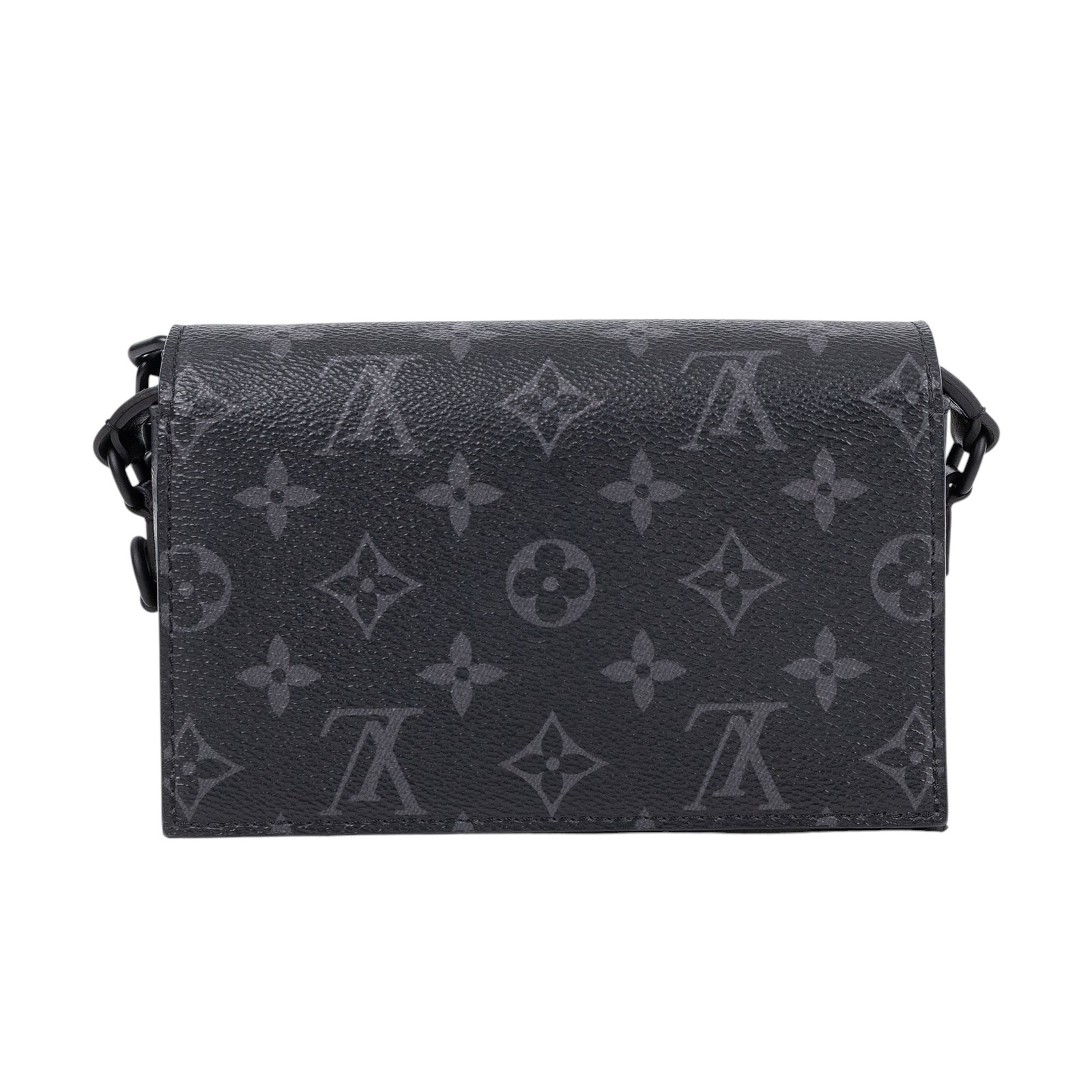 路易威登 LOUIS VUITTON Steamer 隨身錢包 肩背 M81783 晶片款 黑原花STEAMER 原廠盒子/防塵袋